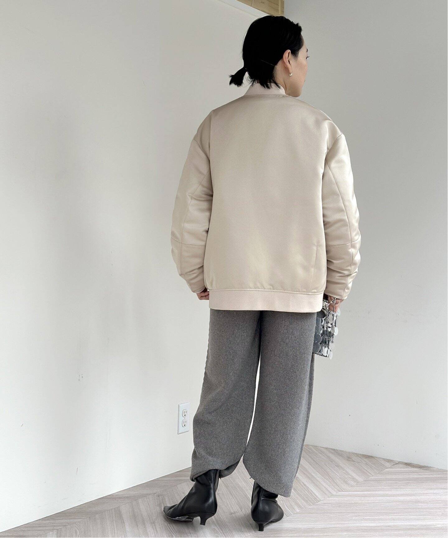 カシミヤミックスニットパンツ（その他パンツ）｜AP STUDIO（エーピー  