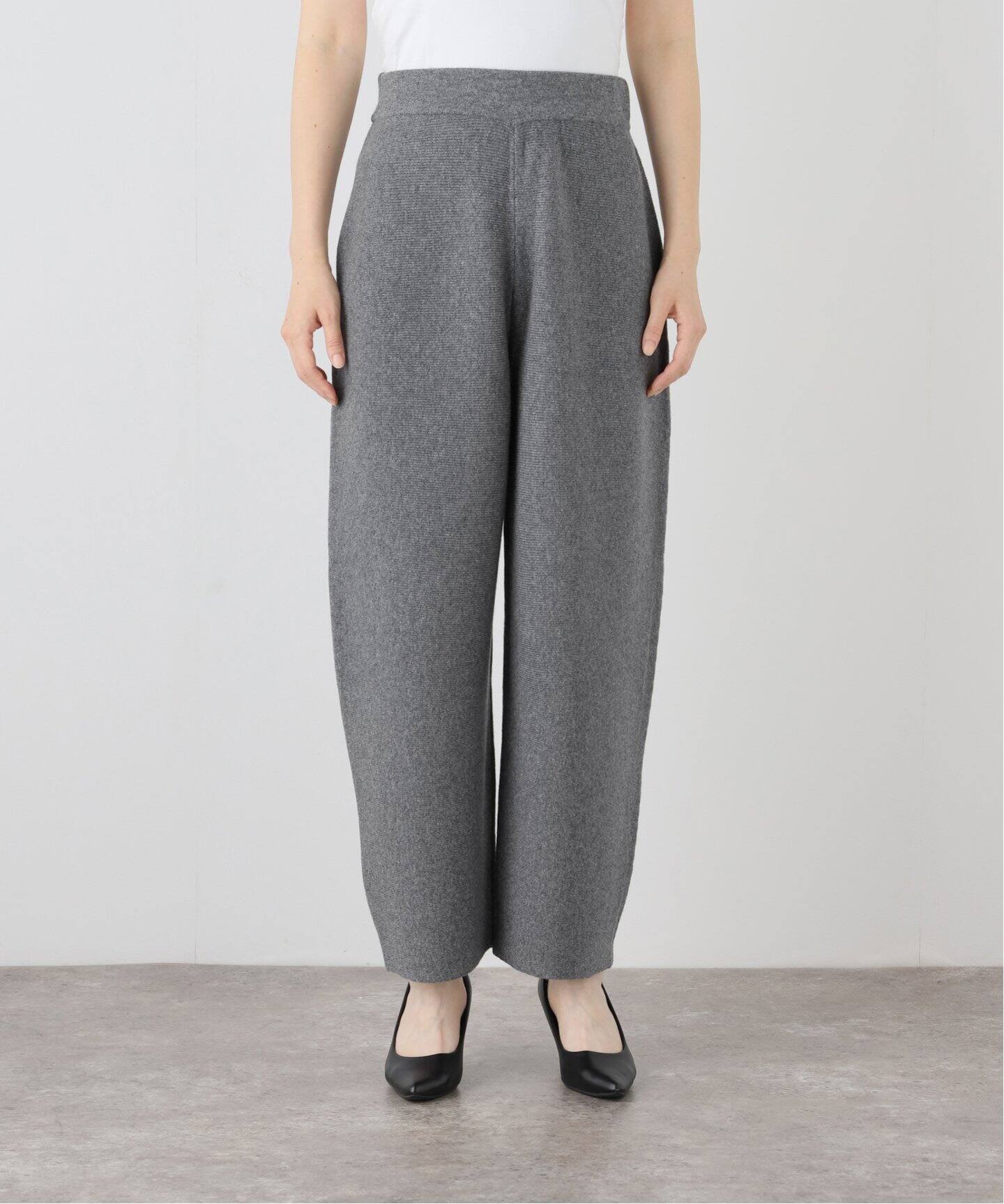 カシミヤミックスニットパンツ（その他パンツ）｜AP STUDIO（エーピー  