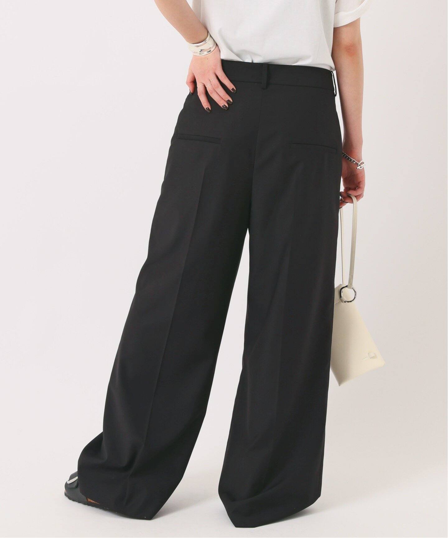 Light T/R wide Pants（スラックス）｜AP STUDIO（エーピー  
