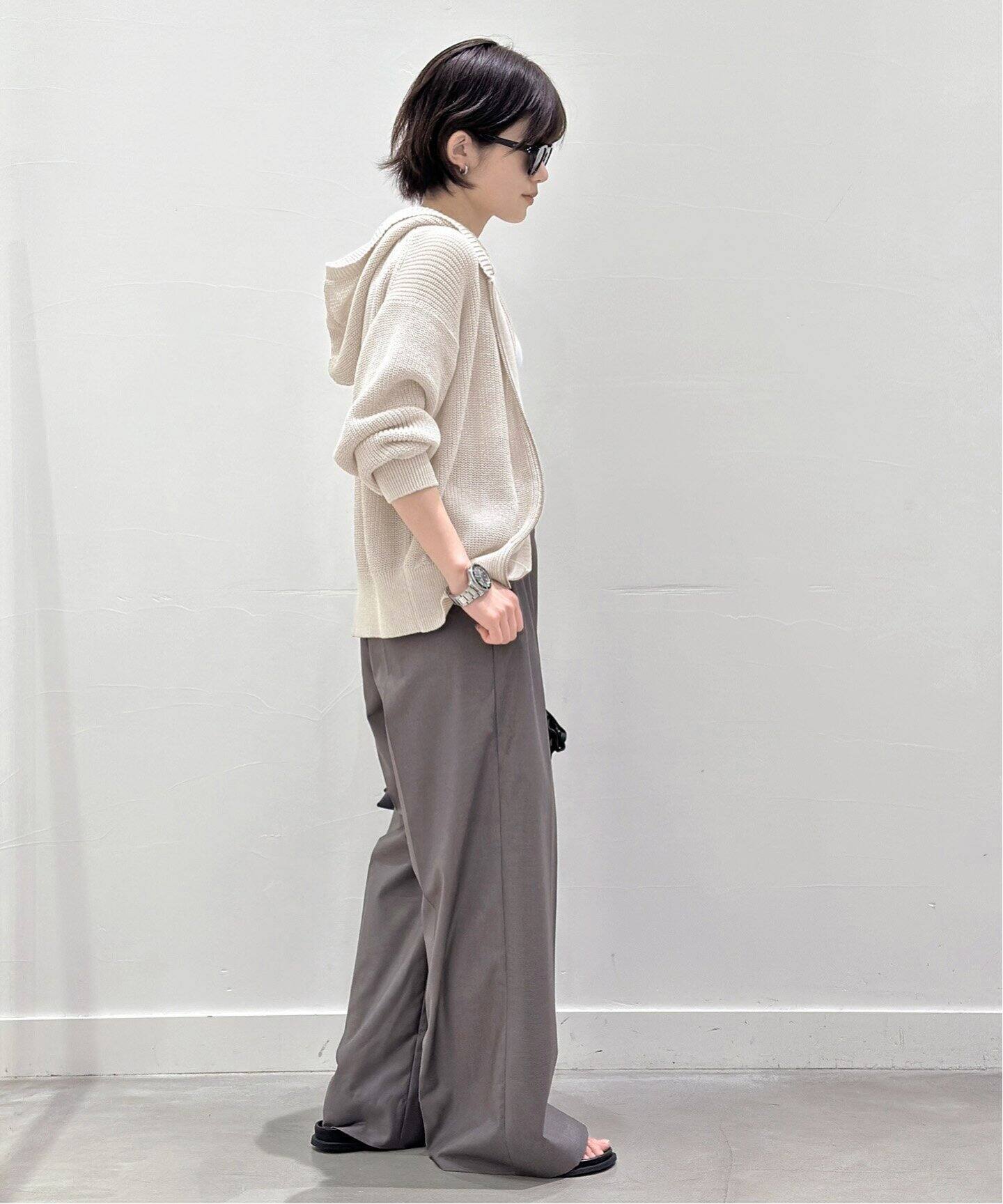 Light T/R wide Pants（スラックス）｜AP STUDIO（エーピー 