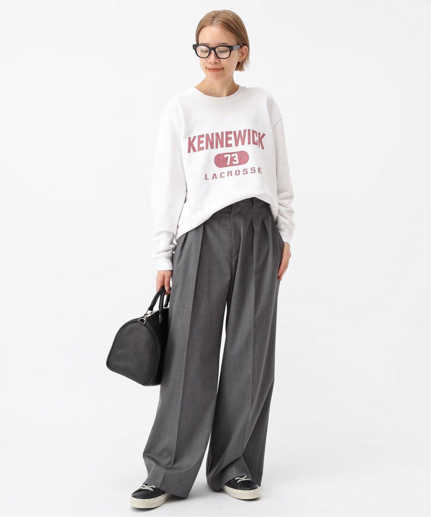 追加ハイウエストワイドパンツ(スラックス)|AP STUDIO 追加ハイウエストワイドパンツ(スラックス)|AP STUDIO