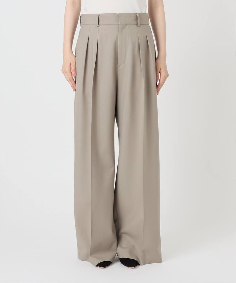 追加ハイウエストワイドパンツ（スラックス）｜AP STUDIO（エーピー  