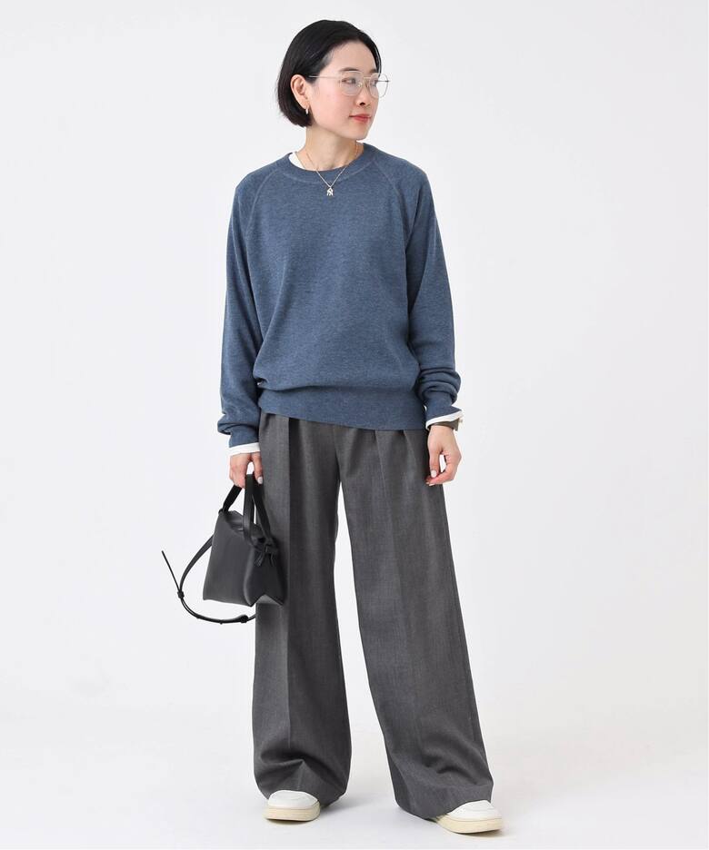 New High-waisted wide Pants（スラックス）｜AP STUDIO（エーピー 