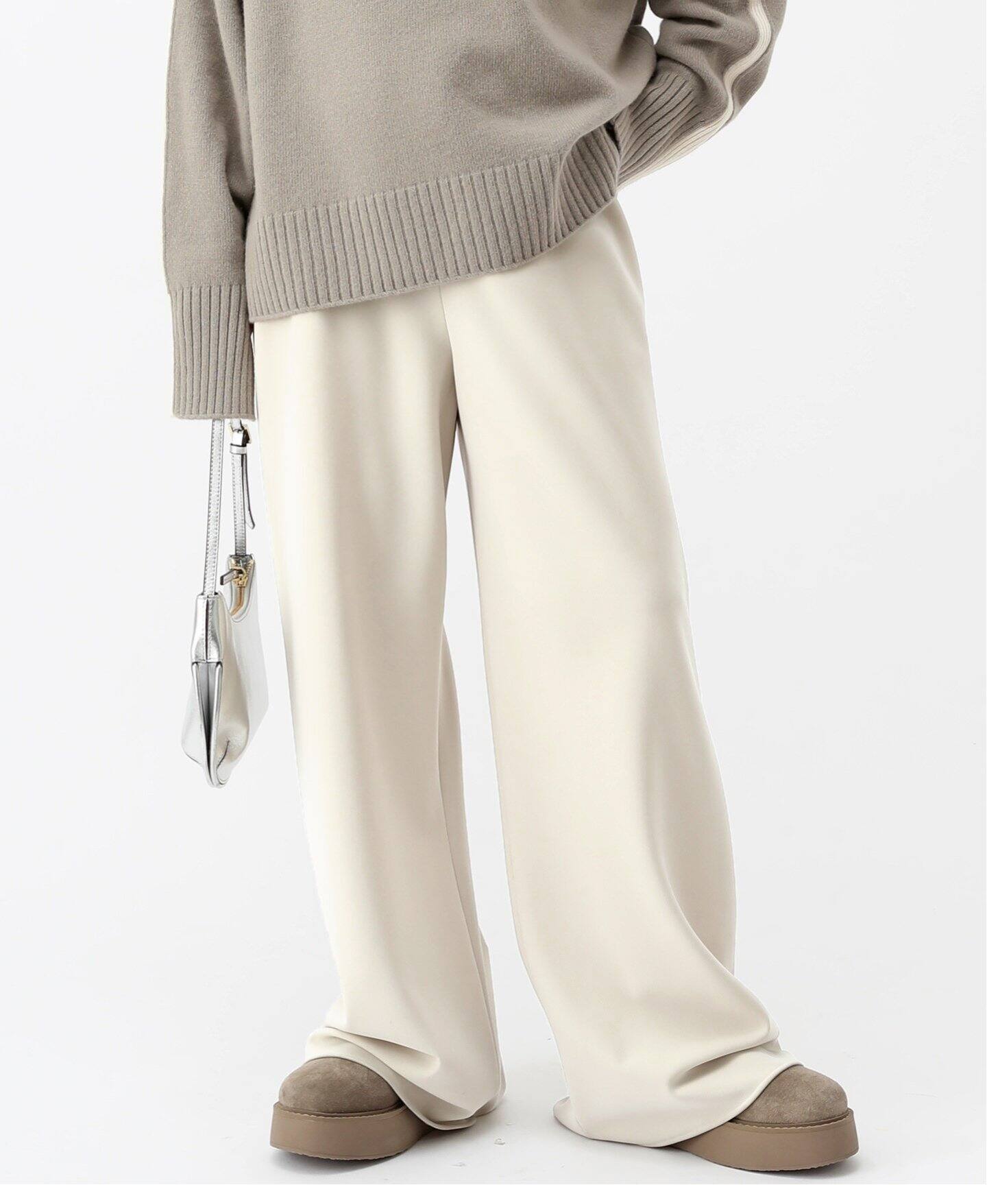 追加エラスティックパンツ（スラックス）｜AP STUDIO（エーピー  