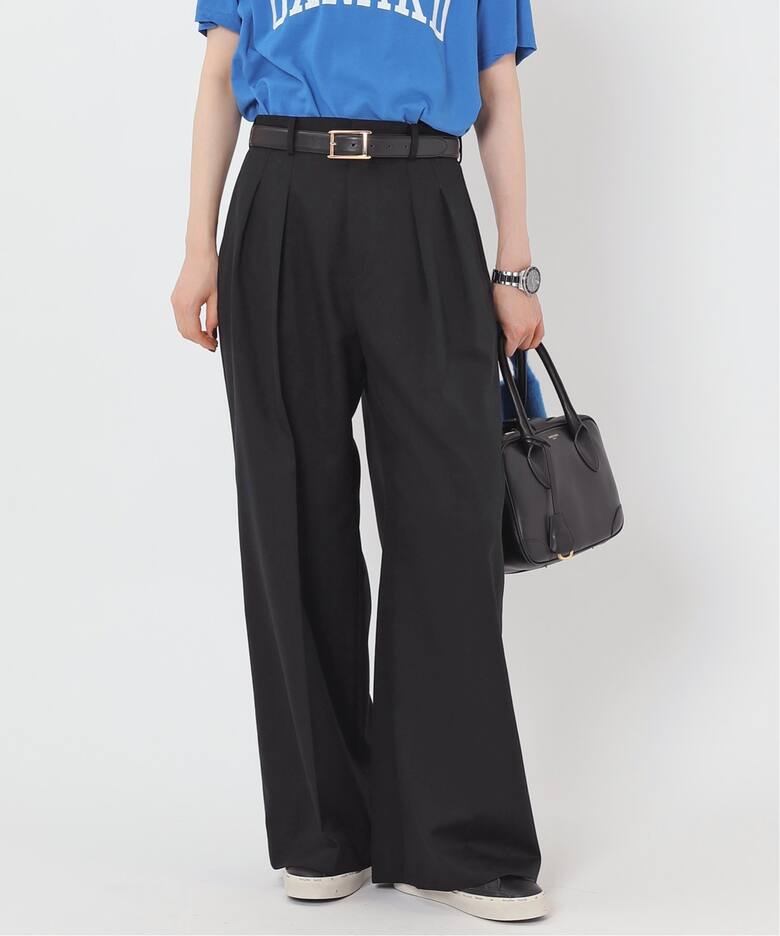Newハイウエストワイドパンツ（スラックス）｜AP STUDIO（エーピー  