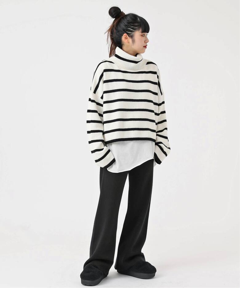追加スムージーニットパンツ（その他パンツ）｜AP STUDIO（エーピー 