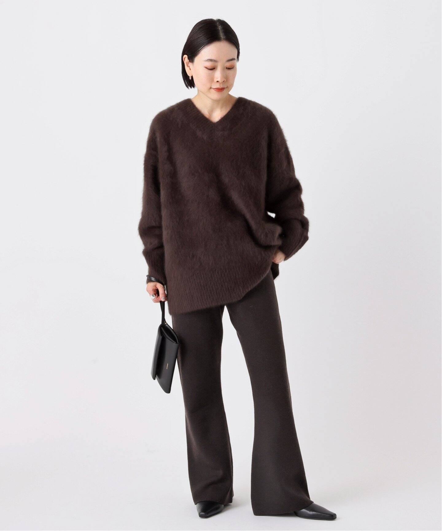 スムージーニットパンツ（スラックス）｜AP STUDIO（エーピー 