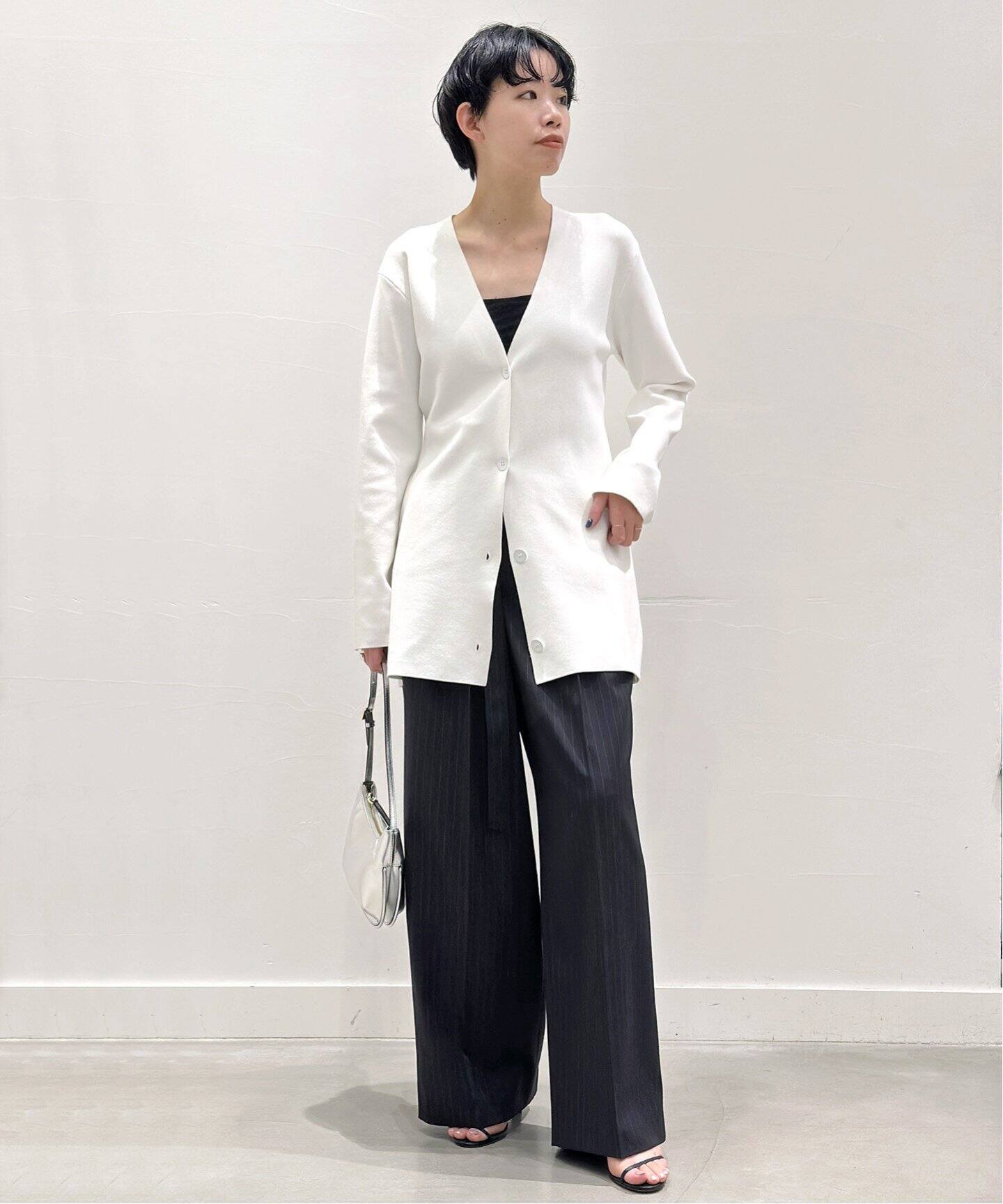 ストライプベルテッドパンツ（スラックス）｜AP STUDIO（エーピー 
