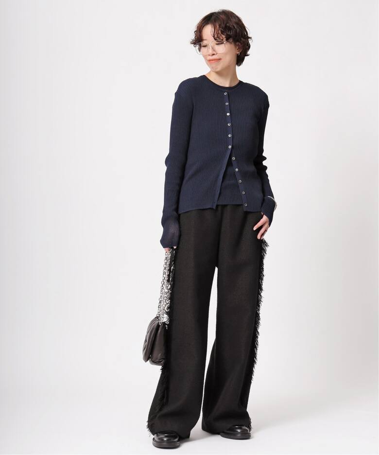 ツイードフリンジパンツ（スラックス）｜AP STUDIO（エーピー  