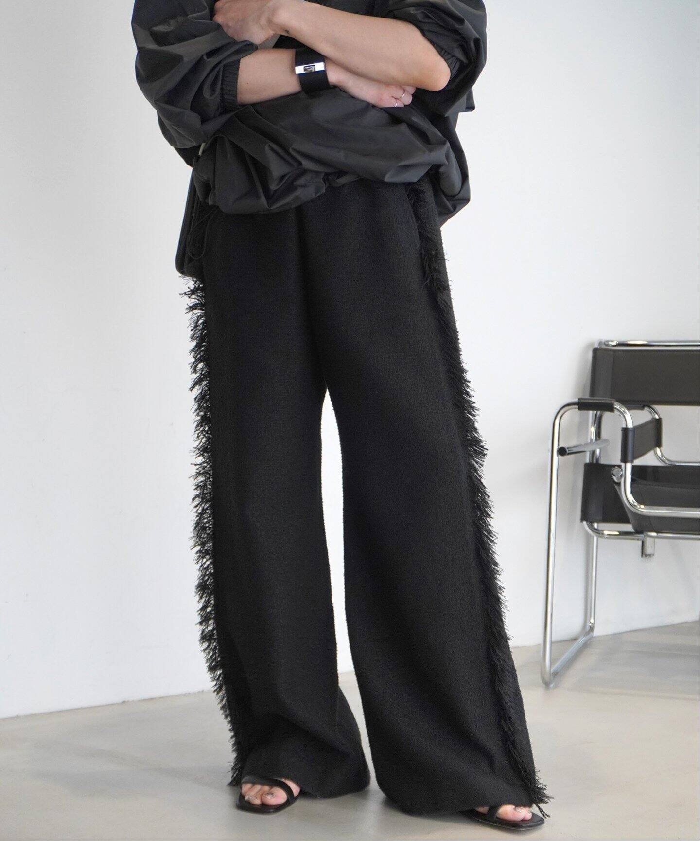 ツイードフリンジパンツ（スラックス）｜AP STUDIO（エーピー  