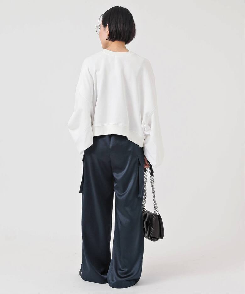 ミニマルサテンカーゴパンツ（カーゴパンツ）｜AP STUDIO（エーピー  