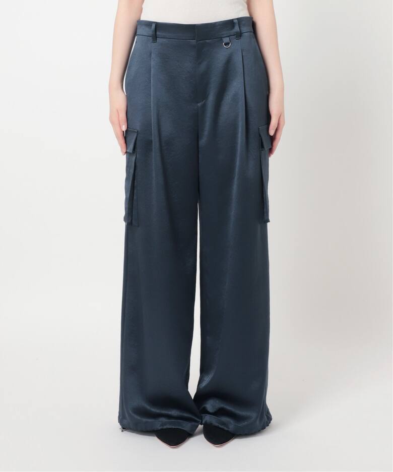 ミニマルサテンカーゴパンツ（カーゴパンツ）｜AP STUDIO（エーピー  