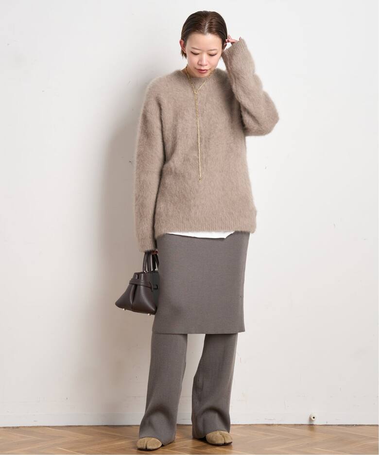 リブスカートパンツ（その他パンツ）｜AP STUDIO（エーピー  