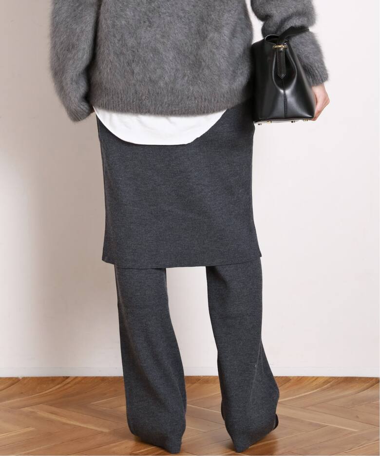 リブスカートパンツ（その他パンツ）｜AP STUDIO（エーピー  