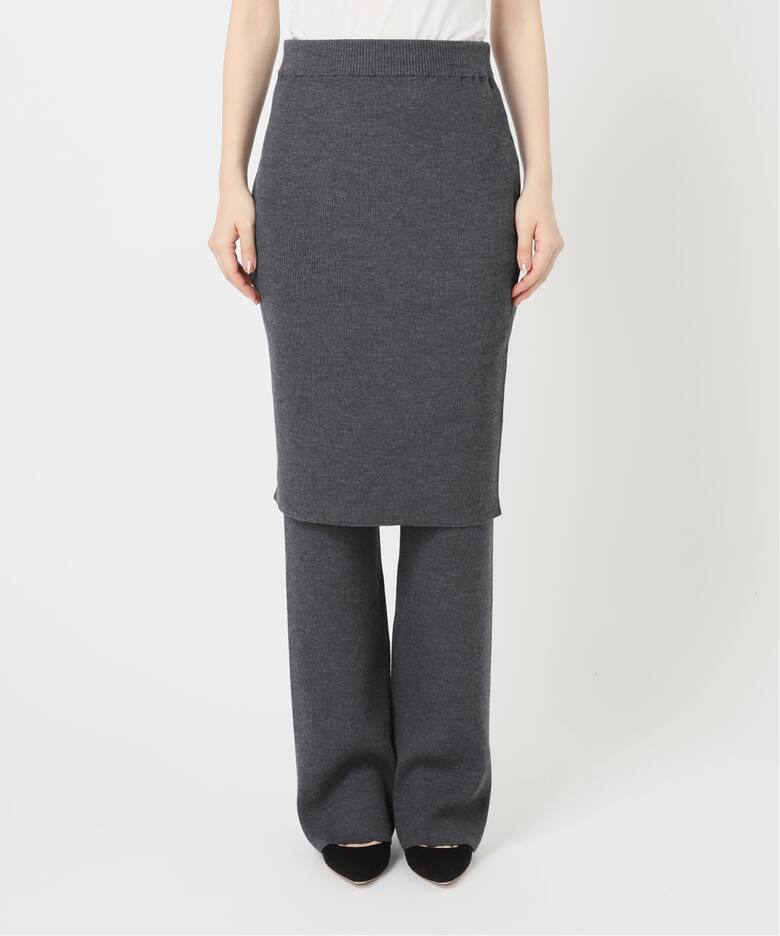 リブスカートパンツ（その他パンツ）｜AP STUDIO（エーピー  