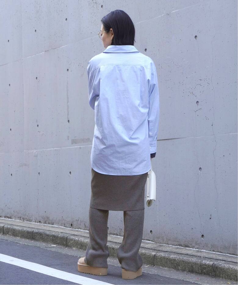 予約》追加リブスカートパンツ（その他パンツ）｜AP STUDIO（エーピー 