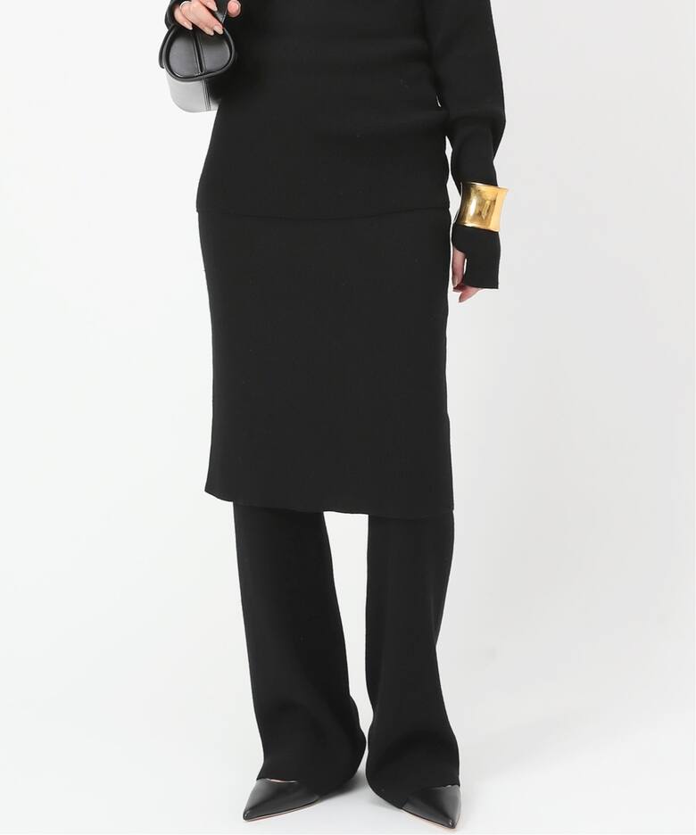 リブスカートパンツ（その他パンツ）｜AP STUDIO（エーピー  