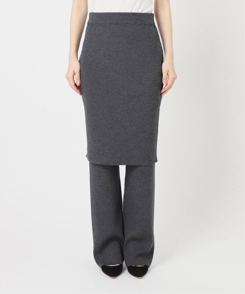 リブスカートパンツ（その他パンツ）｜AP STUDIO（エーピー  