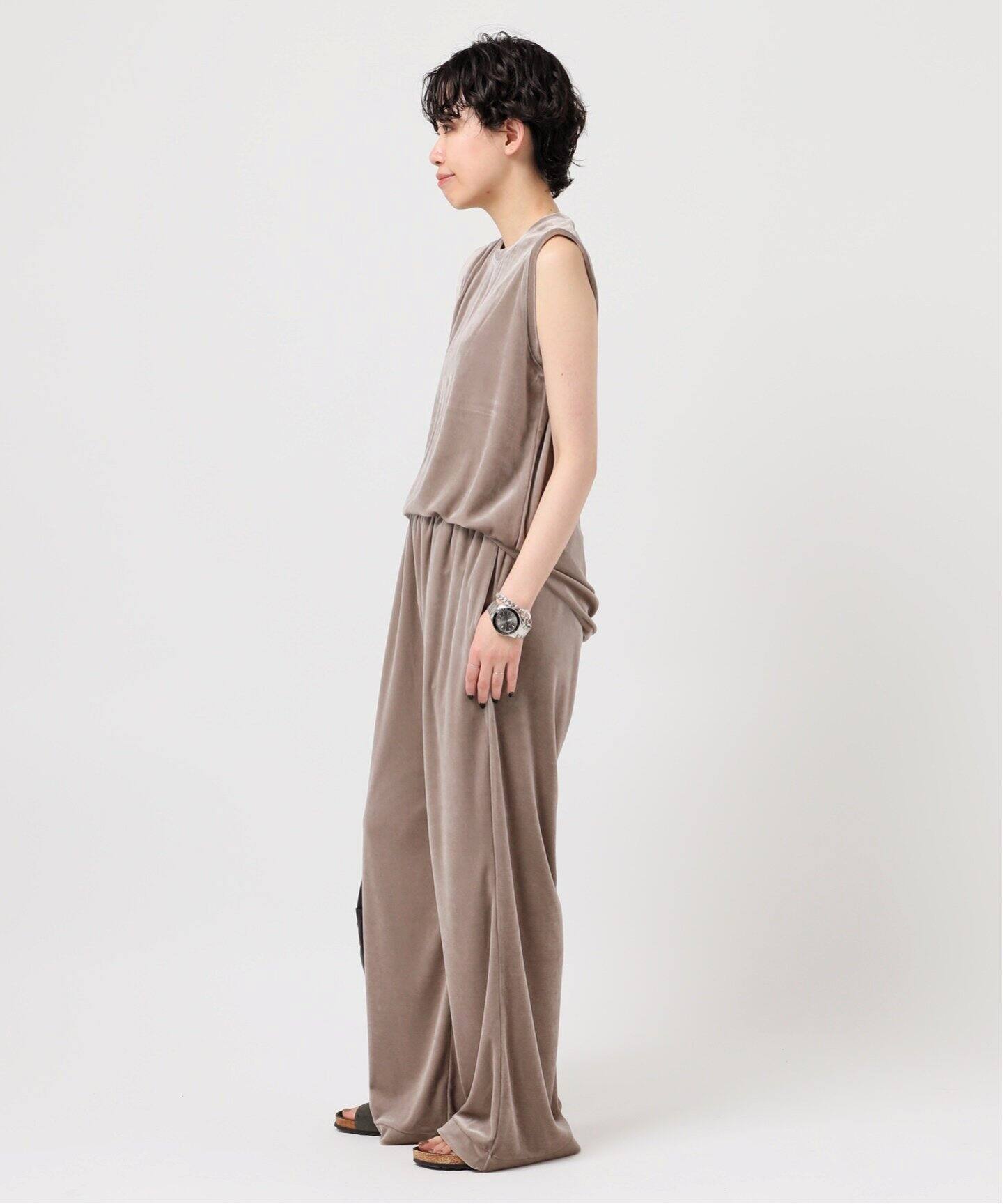 ベロアイージーパンツ（スラックス）｜AP STUDIO（エーピー  