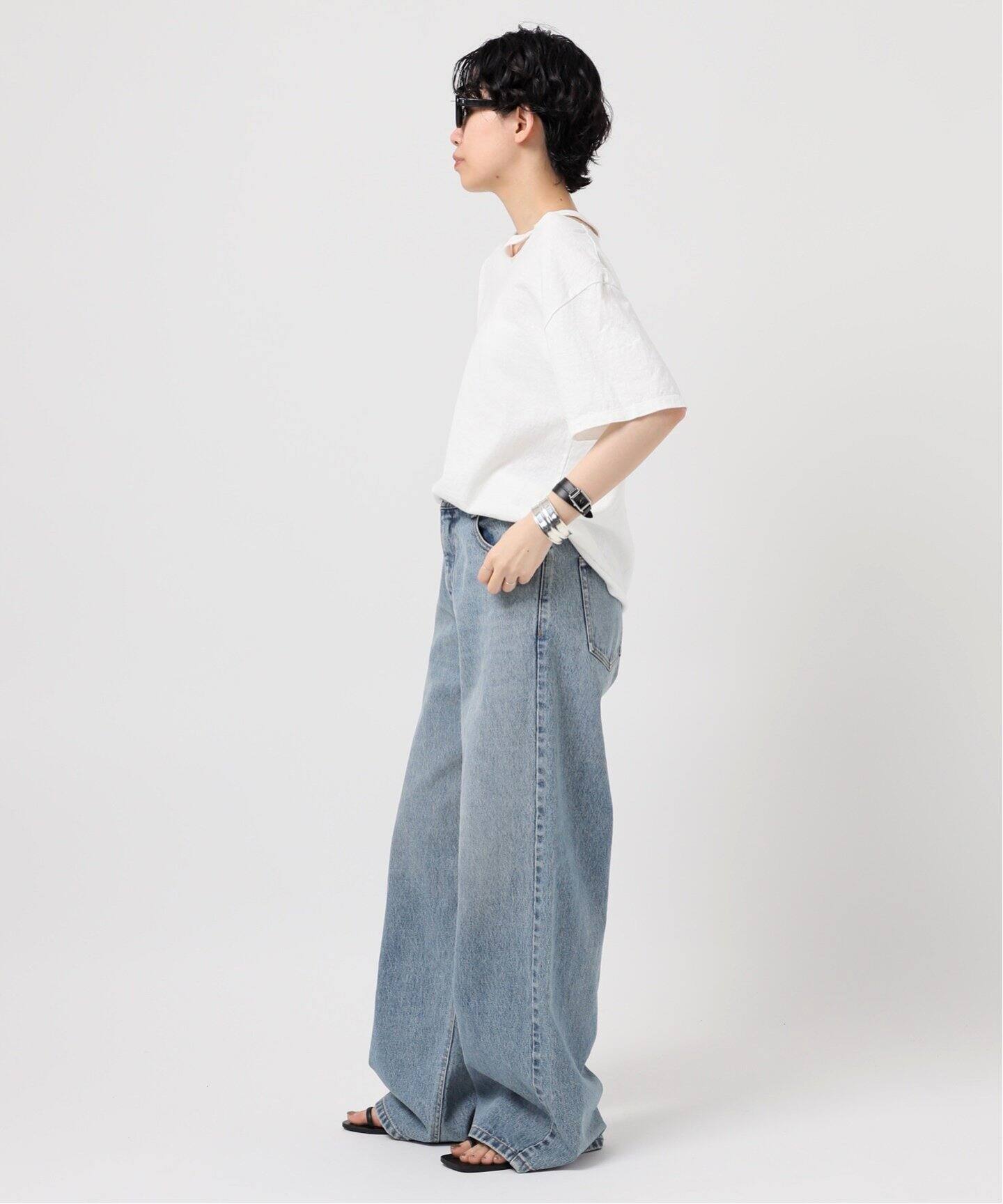 ローライズバギージーンズ（デニムパンツ・ジーンズ）｜AP STUDIO 