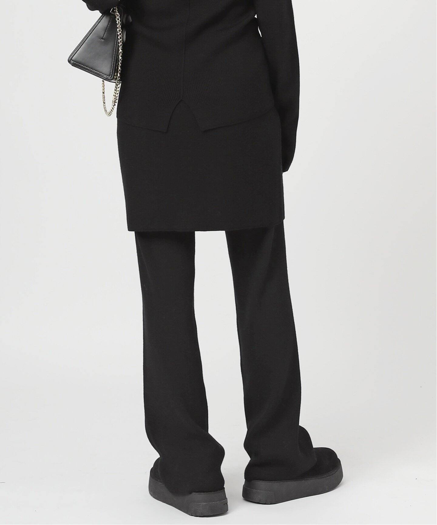 追加 Rib Skirt Pants（その他パンツ）｜AP STUDIO（エーピー  