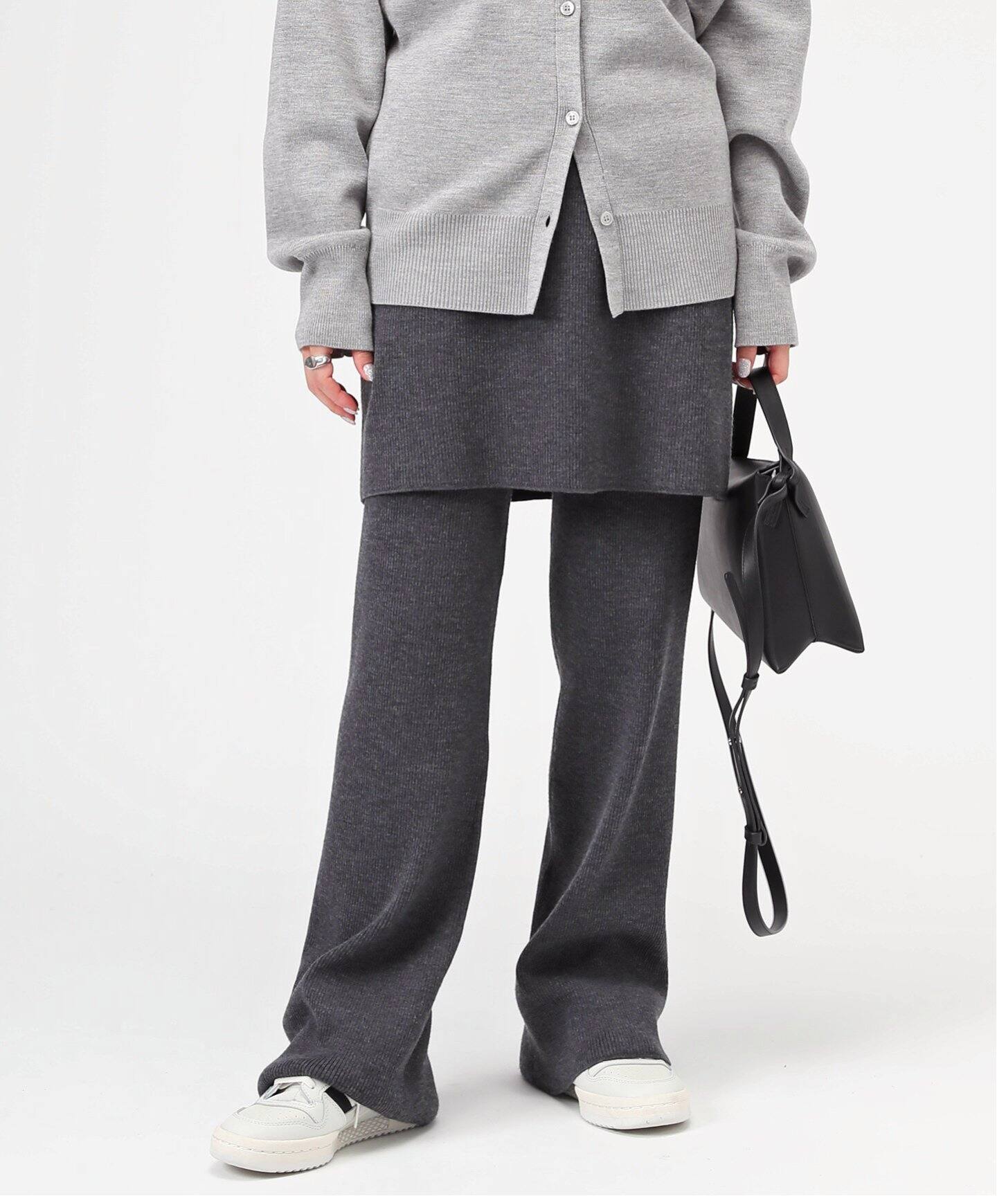 追加 Rib Skirt Pants（その他パンツ）｜AP STUDIO（エーピー  