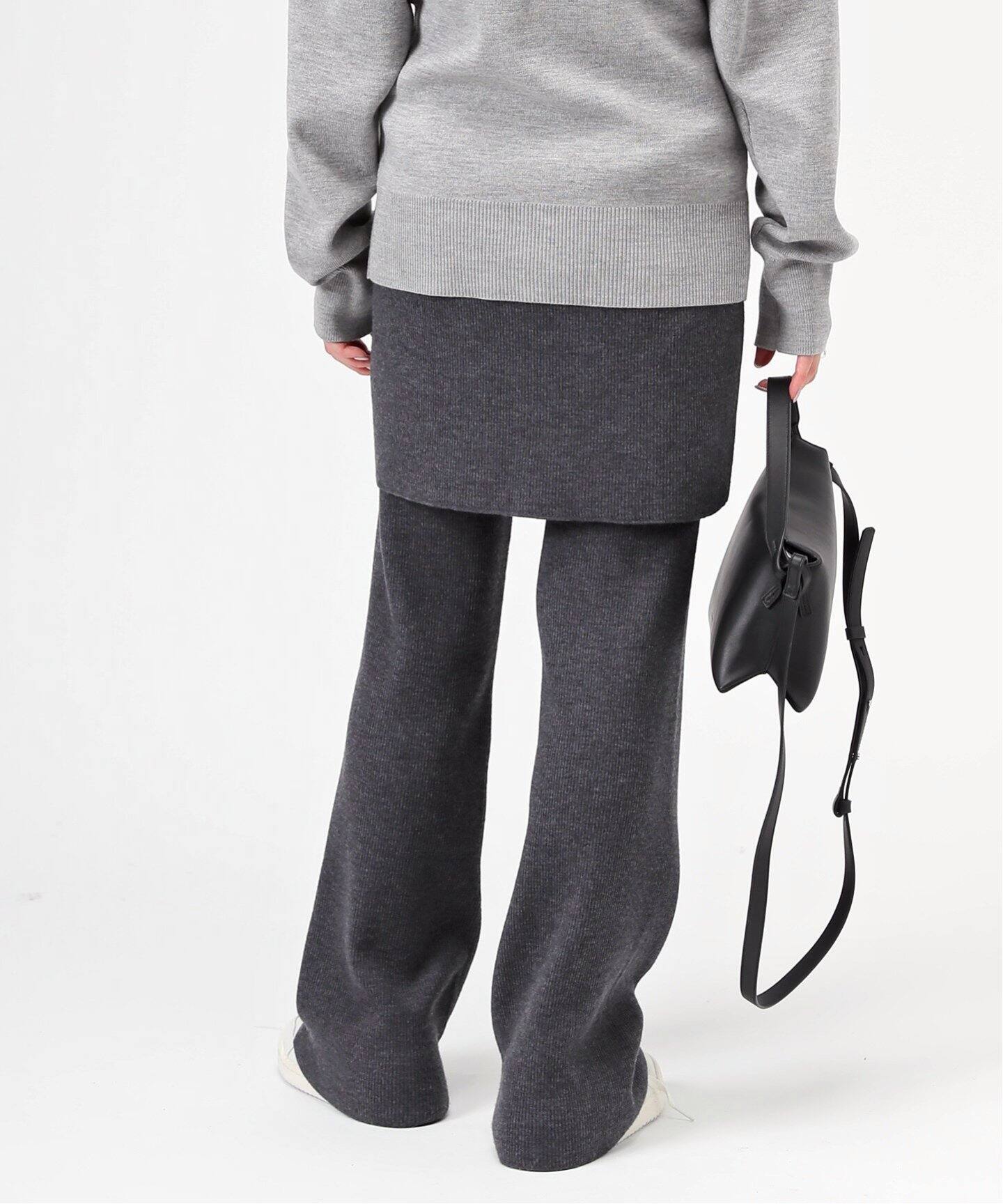 追加 Rib Skirt Pants（その他パンツ）｜AP STUDIO（エーピー  