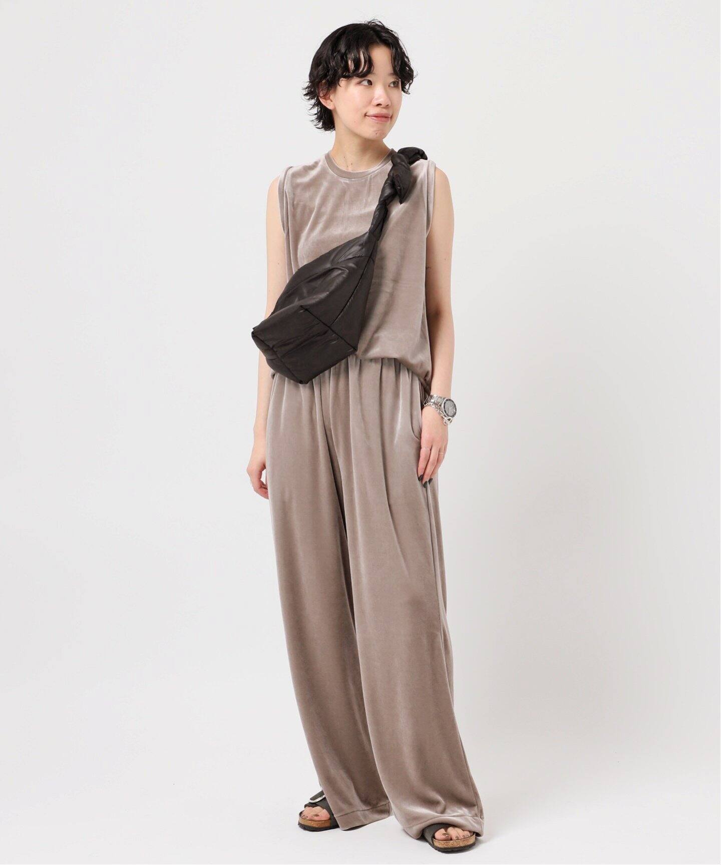 ベロアイージーパンツ（スラックス）｜AP STUDIO（エーピー  