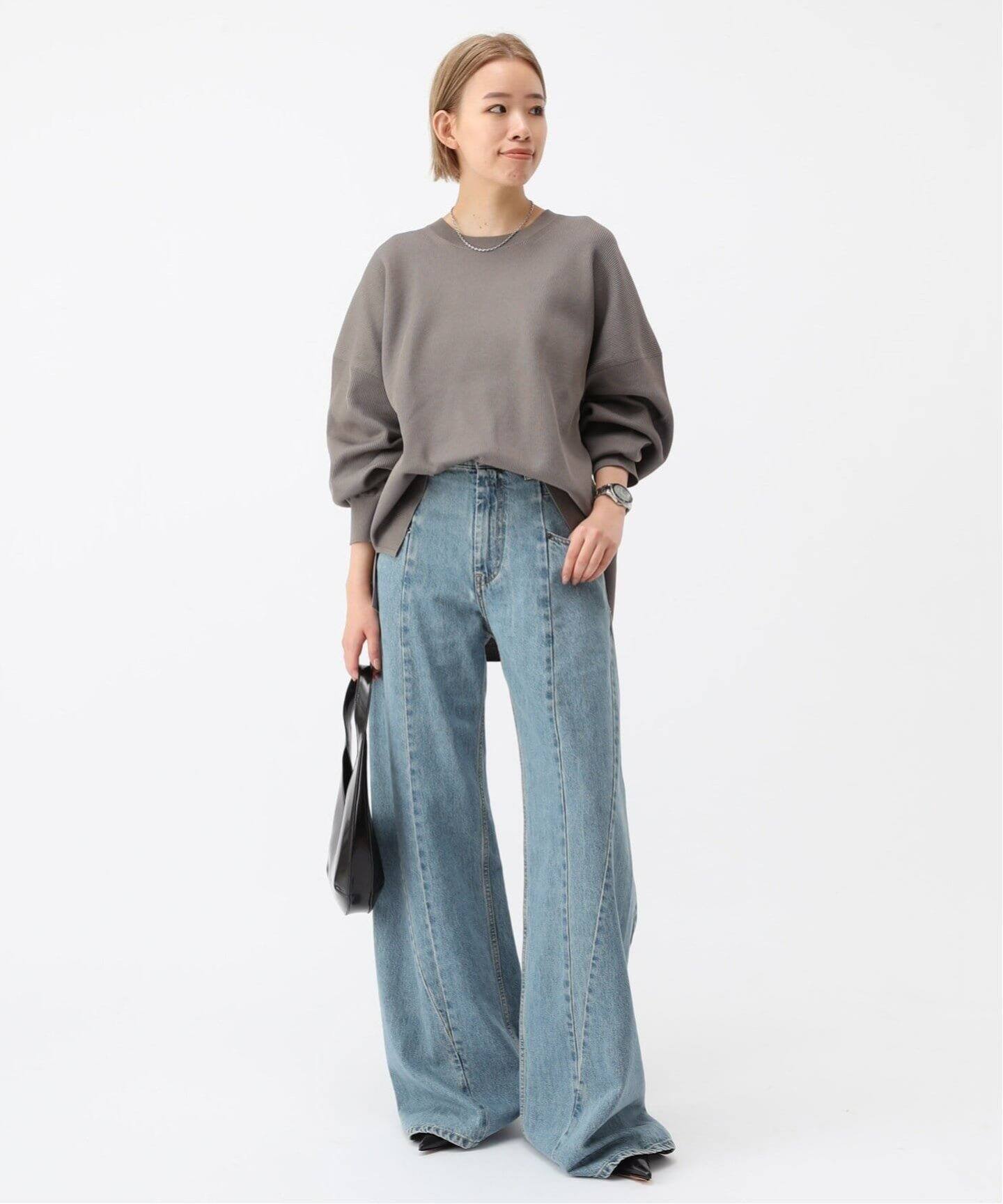 Maison Margiela/メゾン マルジェラ】ハイウエストワイドデニム  