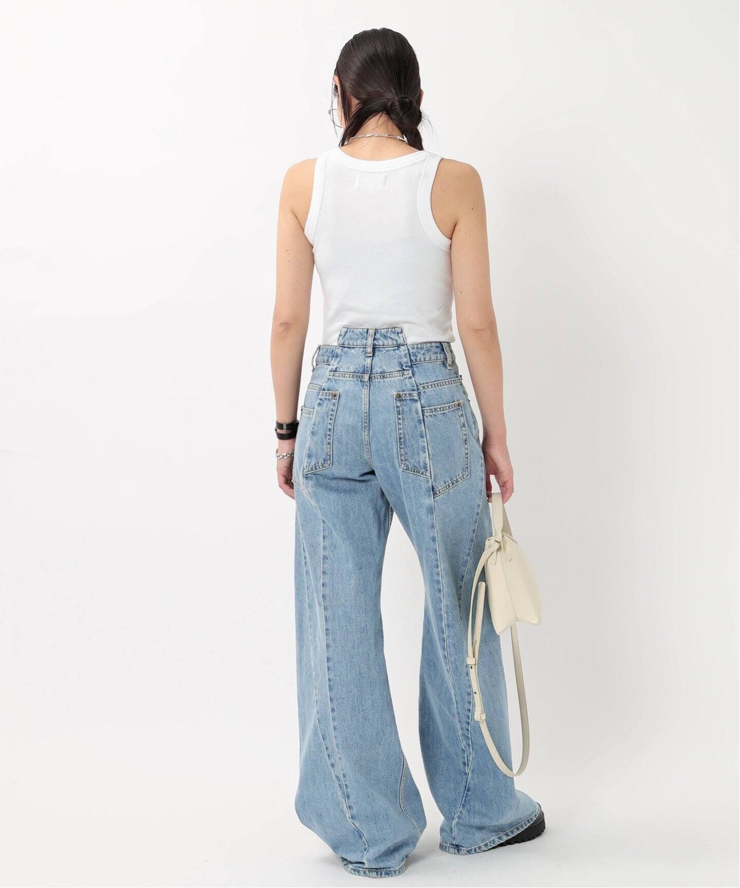 Maison Margiela/メゾン マルジェラ】ハイウエストワイドデニム  