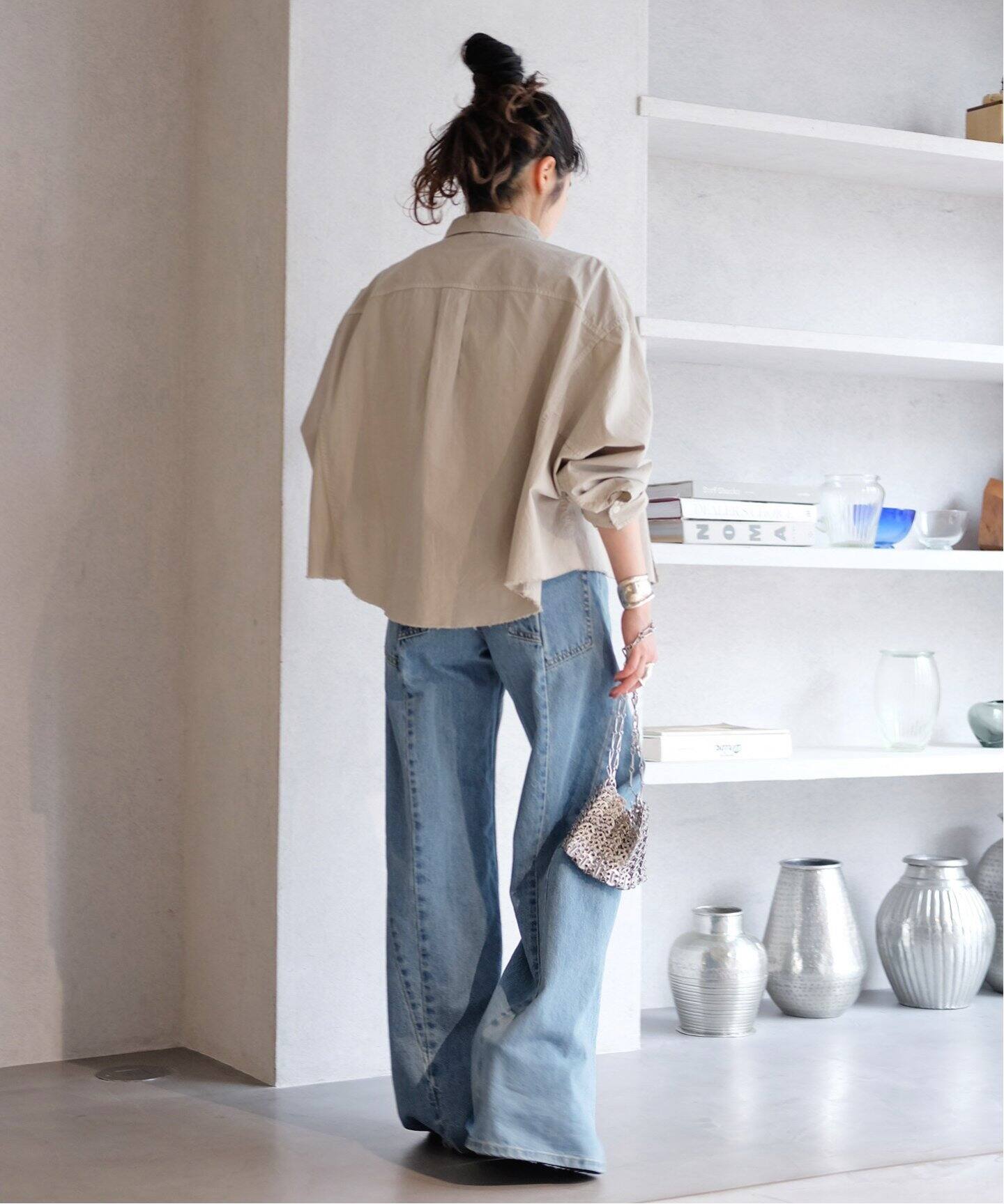 Maison Margiela/メゾン マルジェラ】ハイウエストワイドデニム  