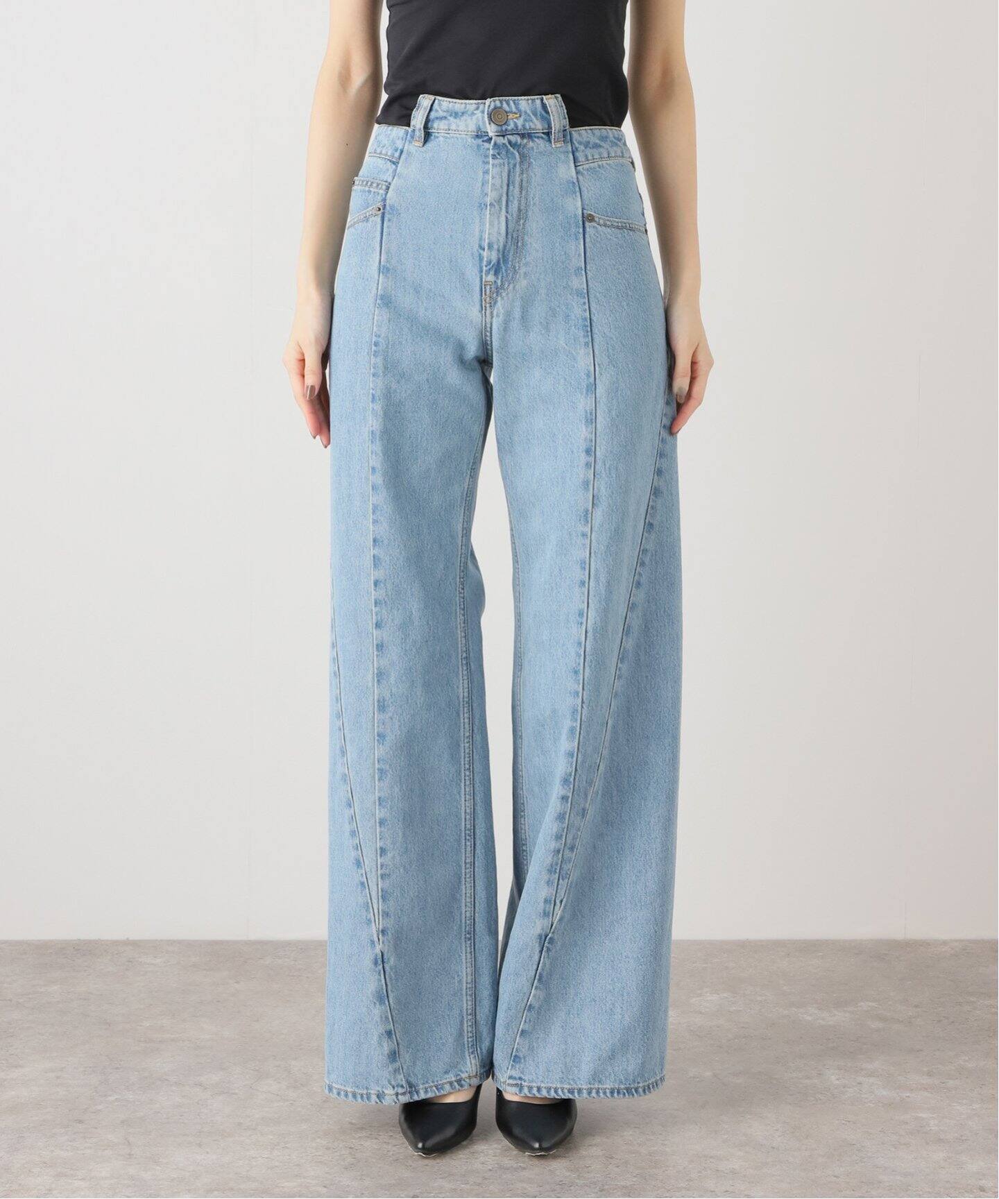 Maison Margiela/メゾン マルジェラ】ハイウエストワイドデニム  