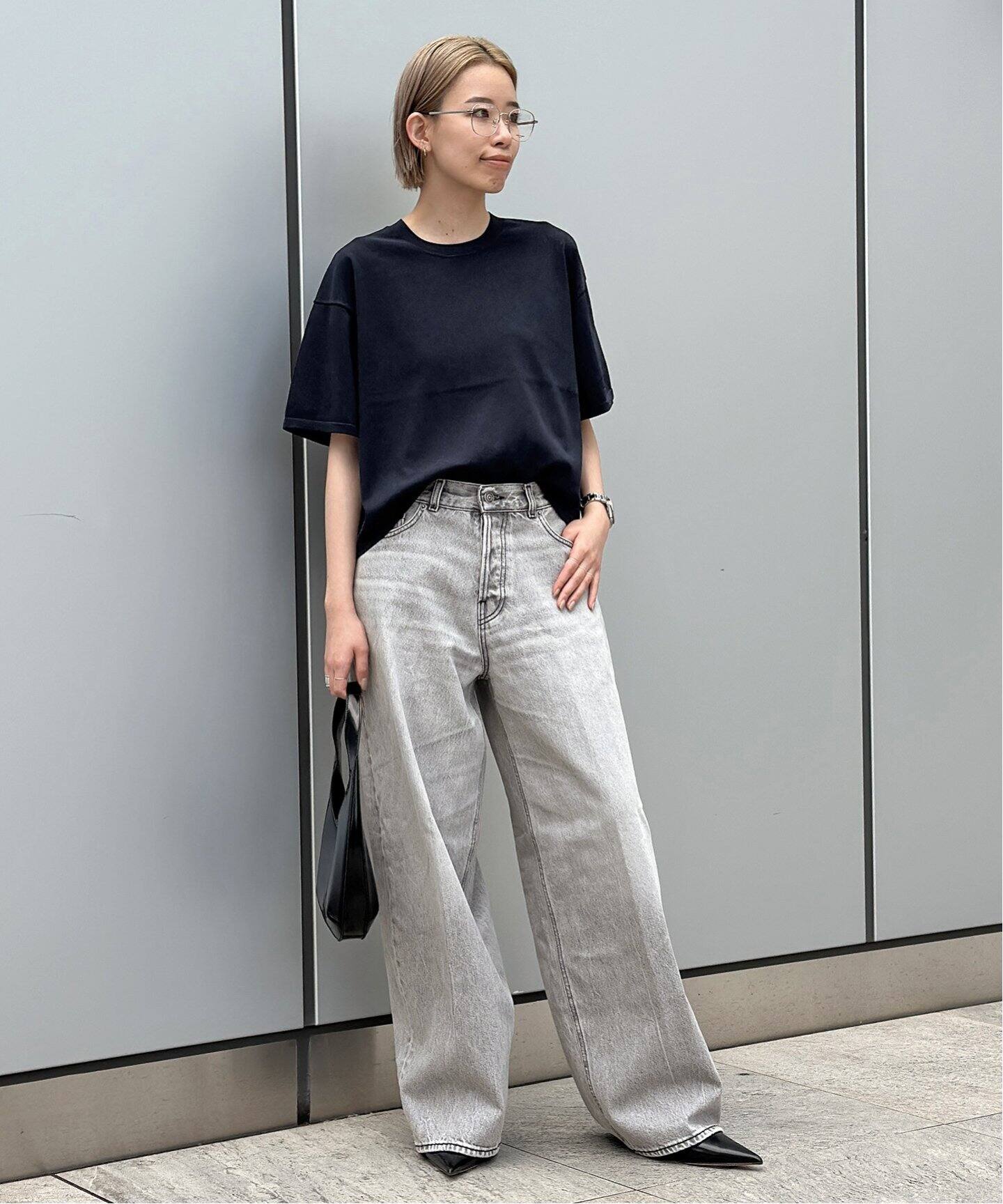 HAIKURE/ハイクル】BETHANY ASIAN FIT FOG GREY（デニムパンツ 