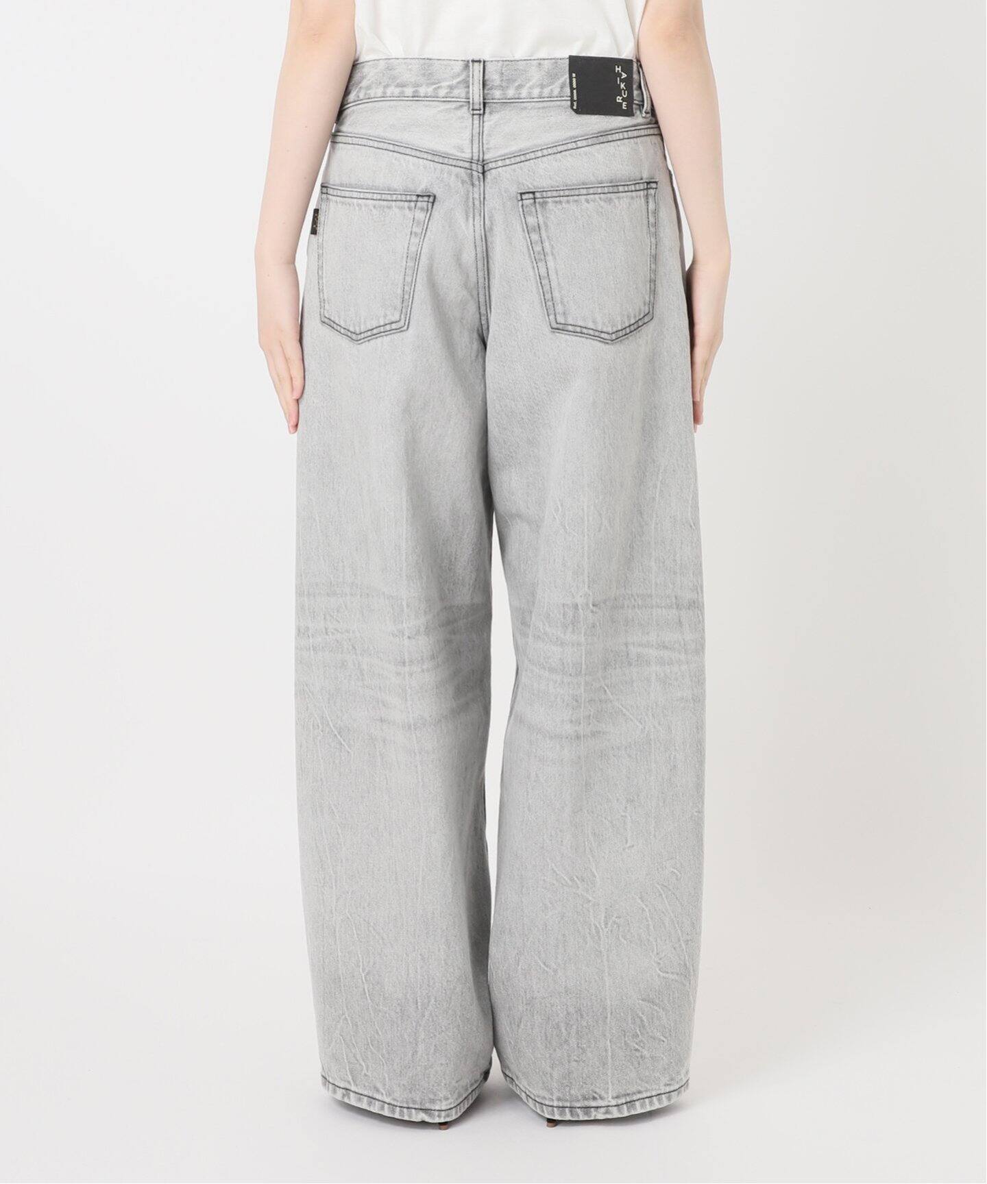 HAIKURE/ハイクル】BETHANY ASIAN FIT FOG GREY（デニムパンツ 