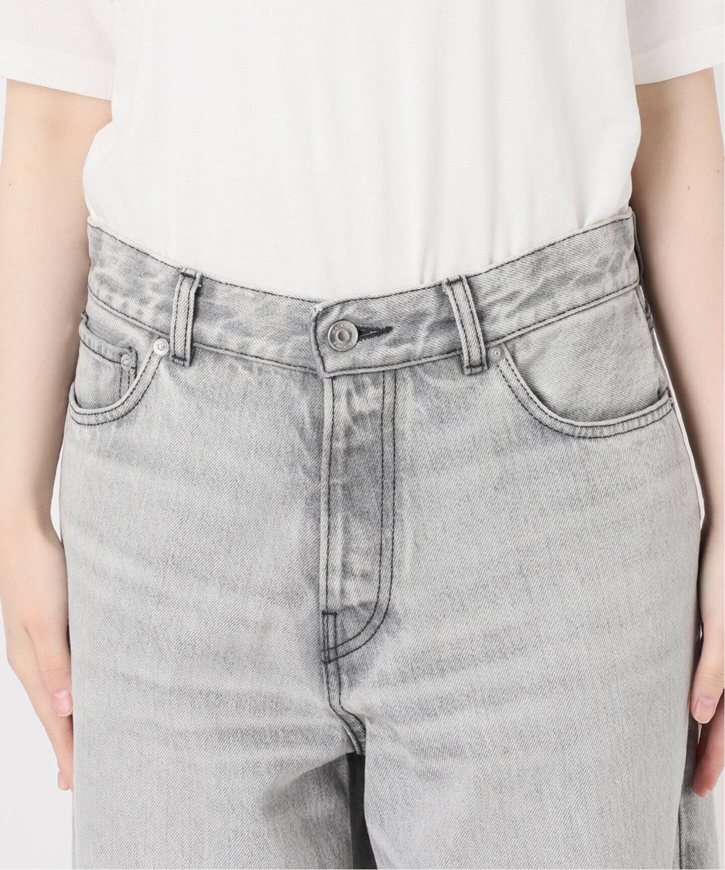 HAIKURE/ハイクル】BETHANY ASIAN FIT FOG GREY（デニムパンツ 