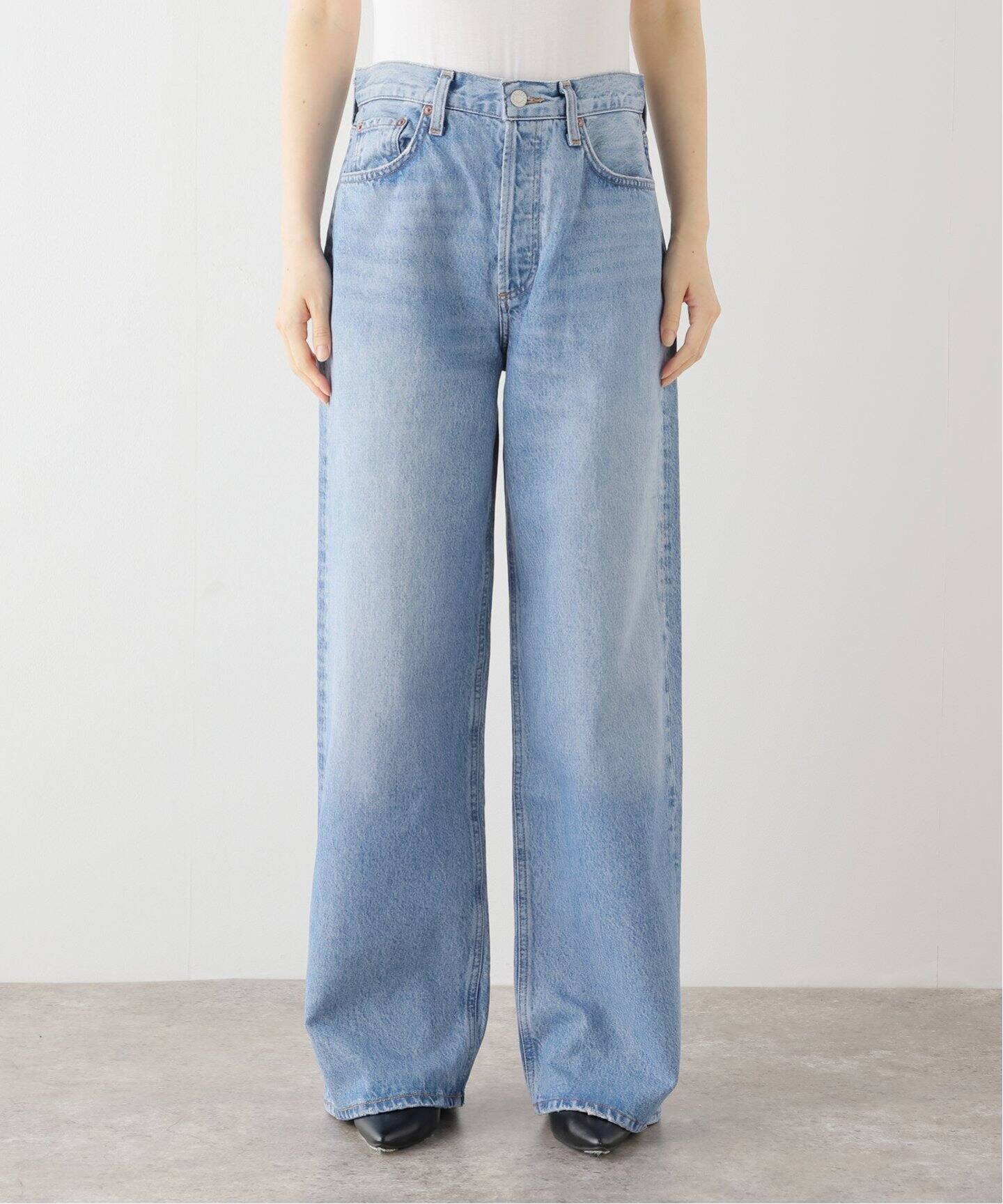 AGOLDE / エーゴールドイー】LOW SLUNG BAGGY IN LIBERTINE（デニム 