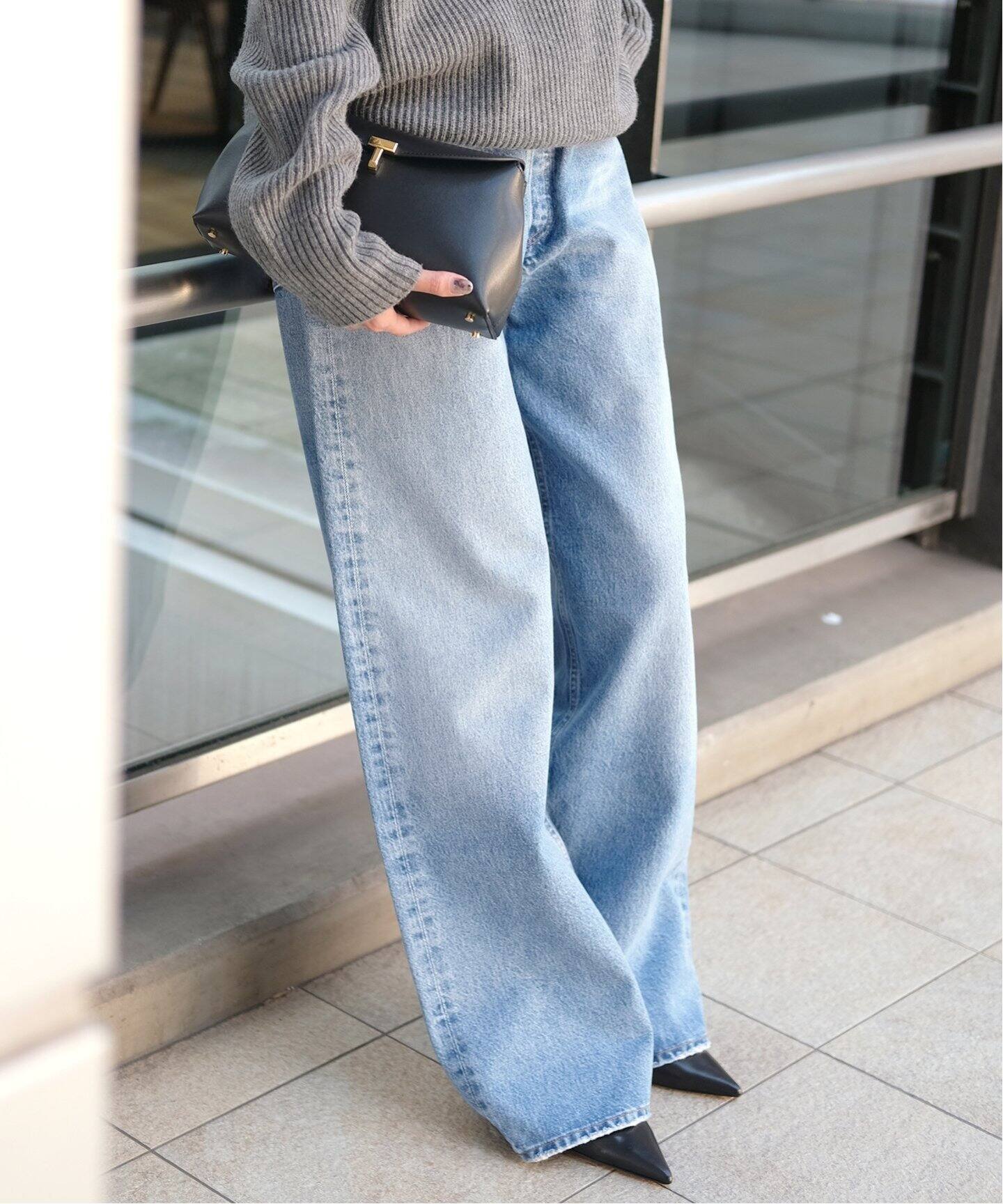 AGOLDE / エーゴールドイー】LOW SLUNG BAGGY IN LIBERTINE（デニム 