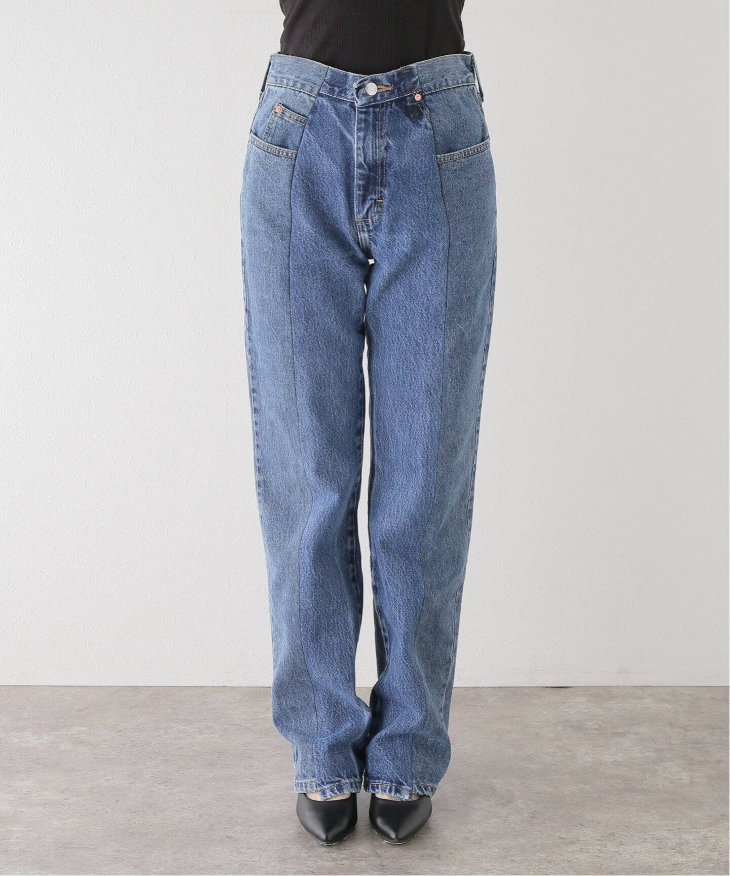 E.L.V. DENIM STOVEPIPE JEAN DENIM (strai（スラックス）｜AP STUDIO 