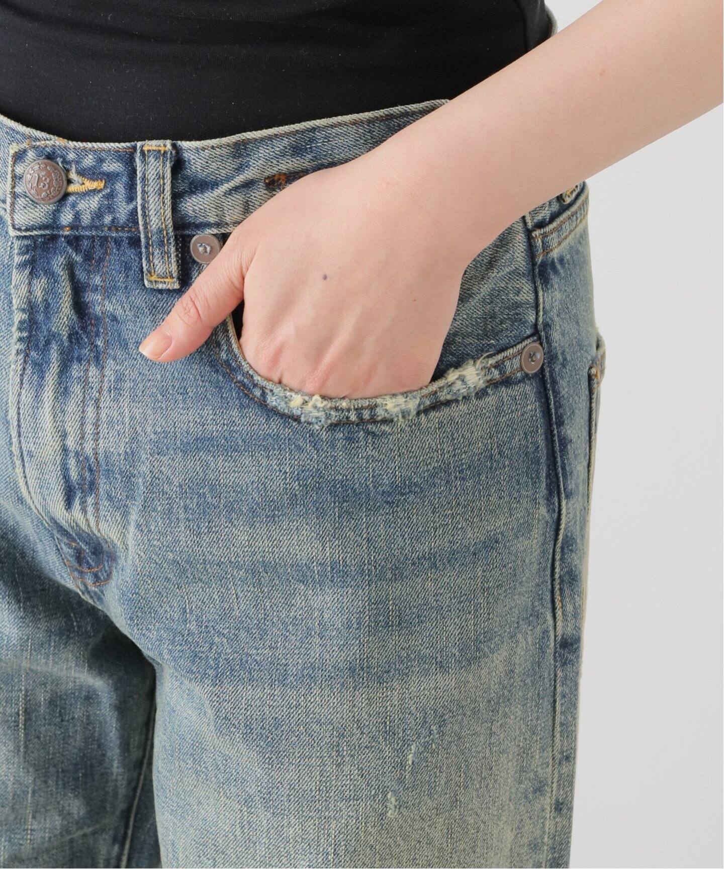 【R13】ダーシールーズジーンズ R13/アールサーティーン】DARCY LOOSE JEANS（デニムパンツ