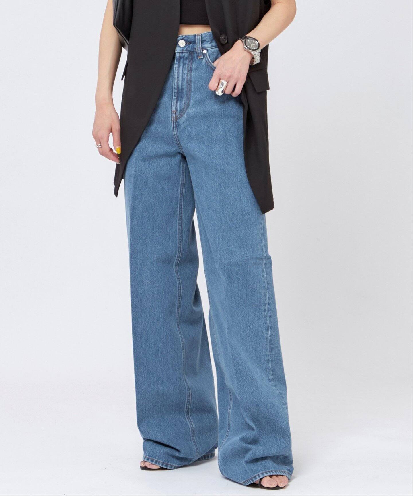 TOTEME/トーテム】ワイドレッグデニム（デニムパンツ・ジーンズ）｜AP  