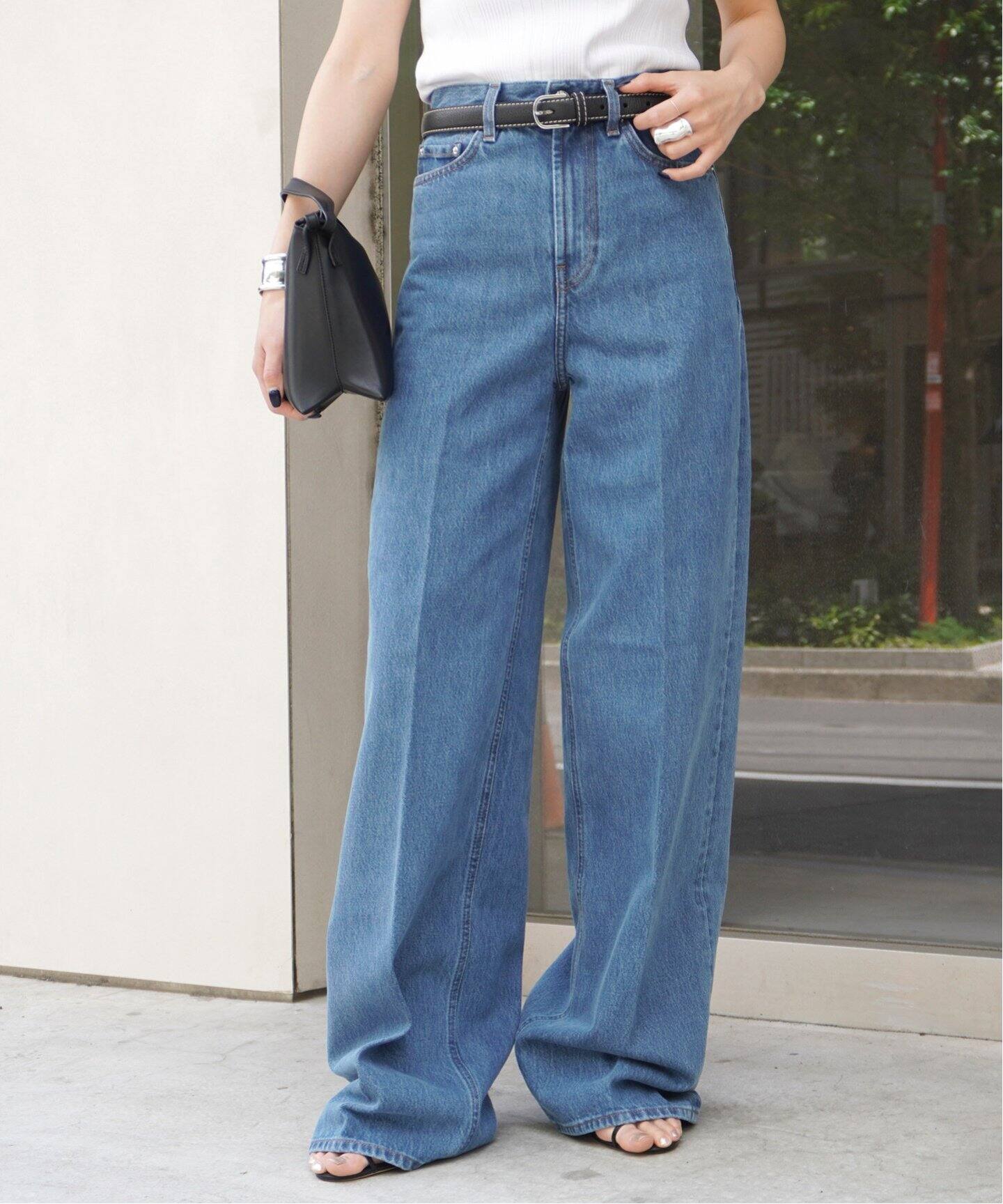 TOTEME/トーテム】ワイドレッグデニム（デニムパンツ・ジーンズ）｜AP  