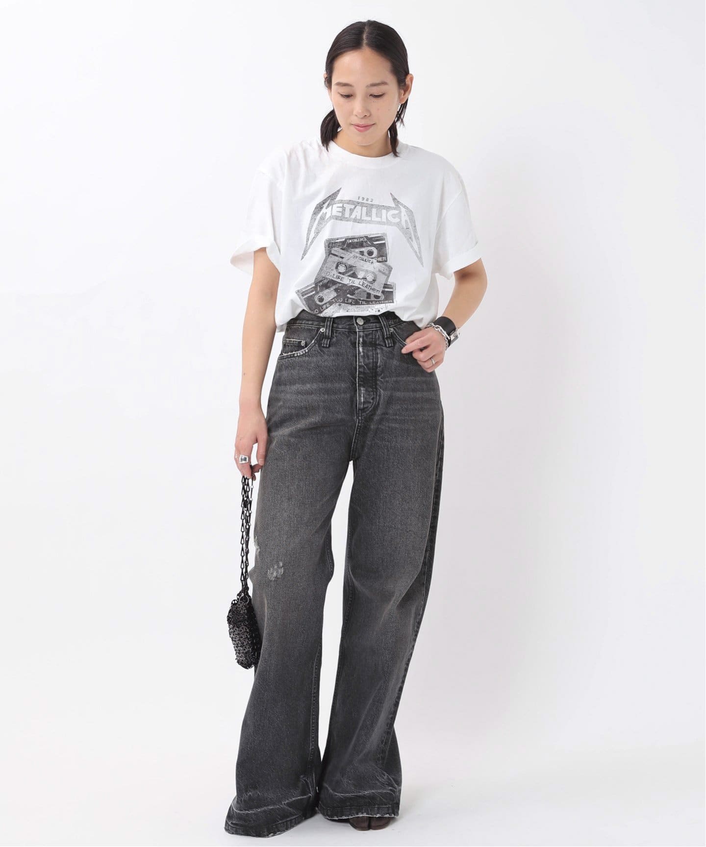 AP STUDIO HOPE/ホープ SKID JEANS Black wash