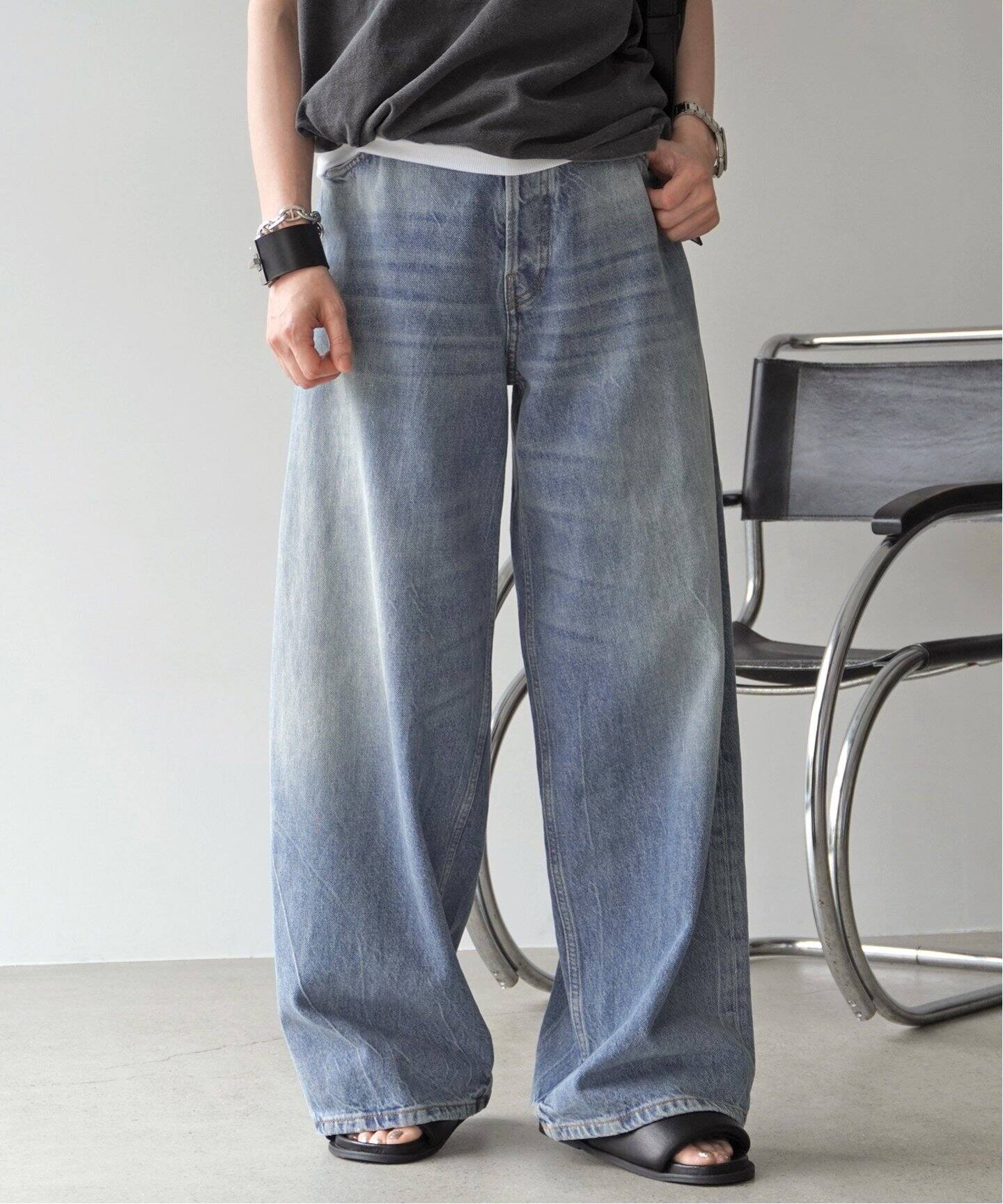 HAIKURE/ハイクル】BETHANY (wide leg)（デニムパンツ・ジーンズ）｜AP 