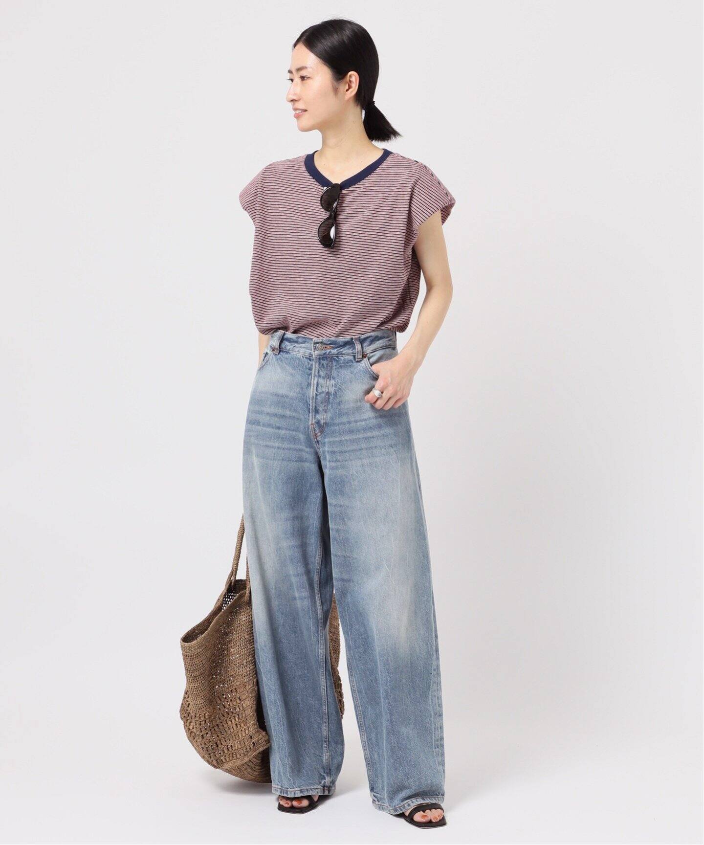 HAIKURE/ハイクル】BETHANY (wide leg)（デニムパンツ・ジーンズ）｜AP 