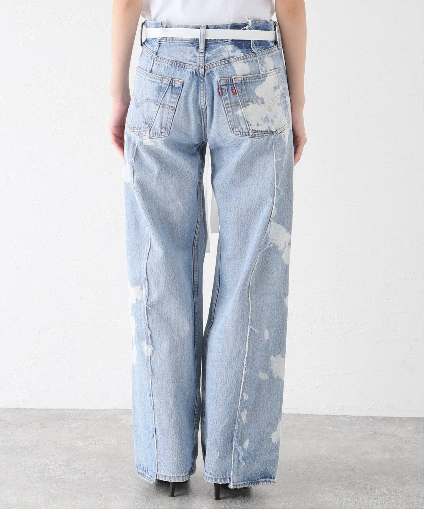 OLDPARK×TANC TOKYO】BUGGY BLEACH DENIM（デニムパンツ・ジーンズ 