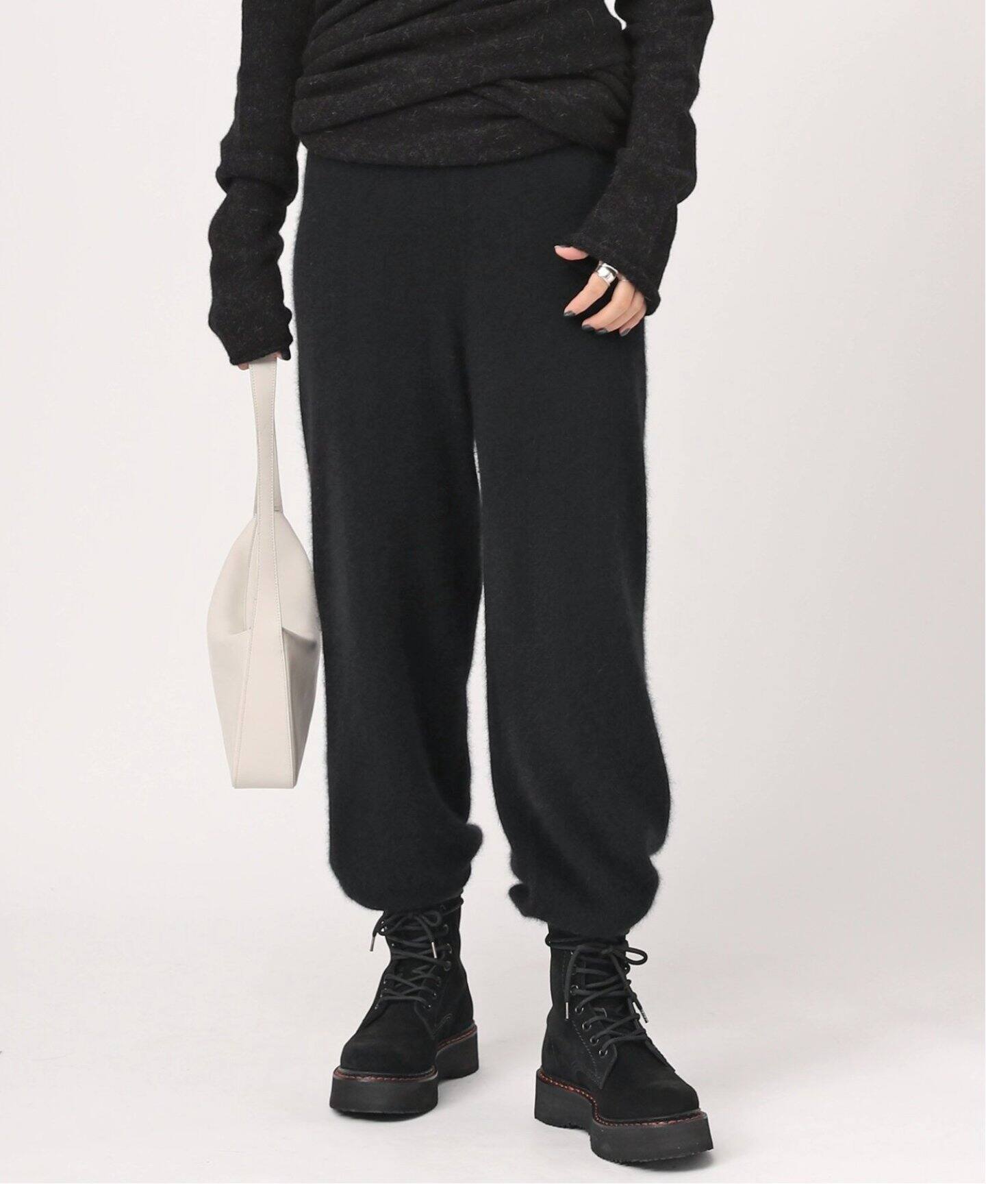 enrica/エンリカ】ラクーンミックス ニットパンツ（その他パンツ）｜AP  