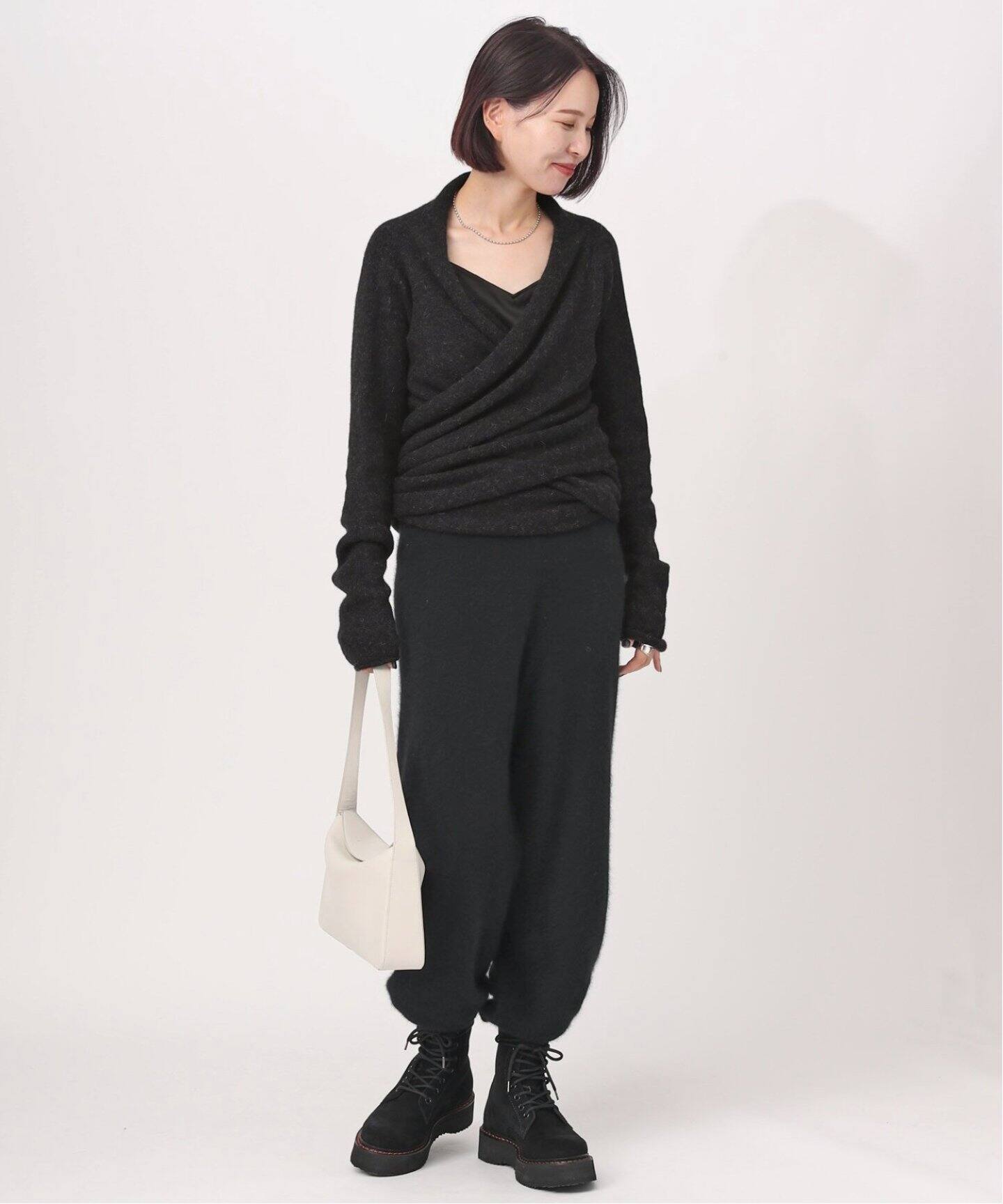 enrica/エンリカ】ラクーンミックス ニットパンツ（その他パンツ）｜AP  