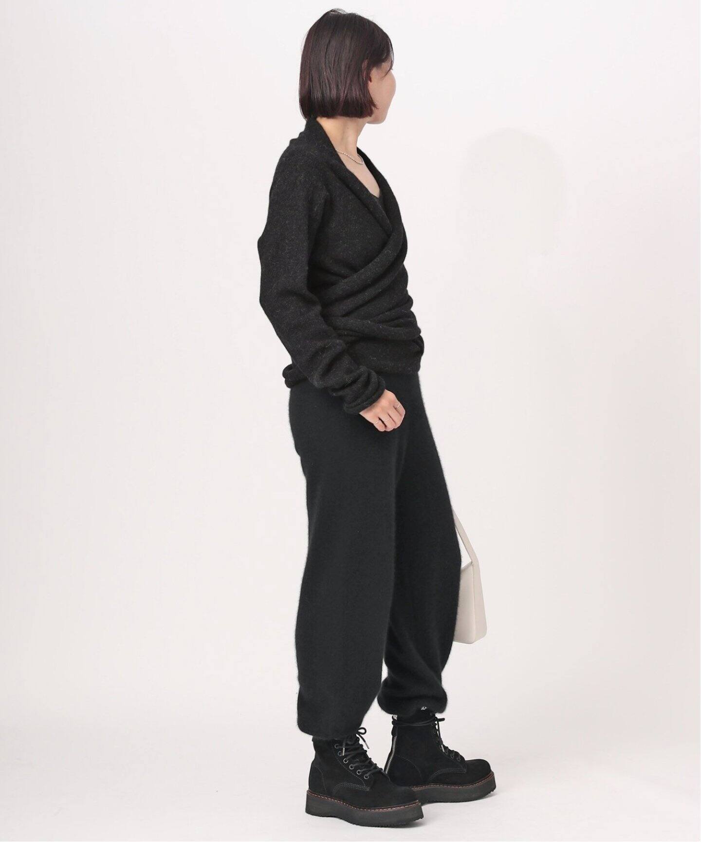enrica/エンリカ】ラクーンミックス ニットパンツ（その他パンツ）｜AP 