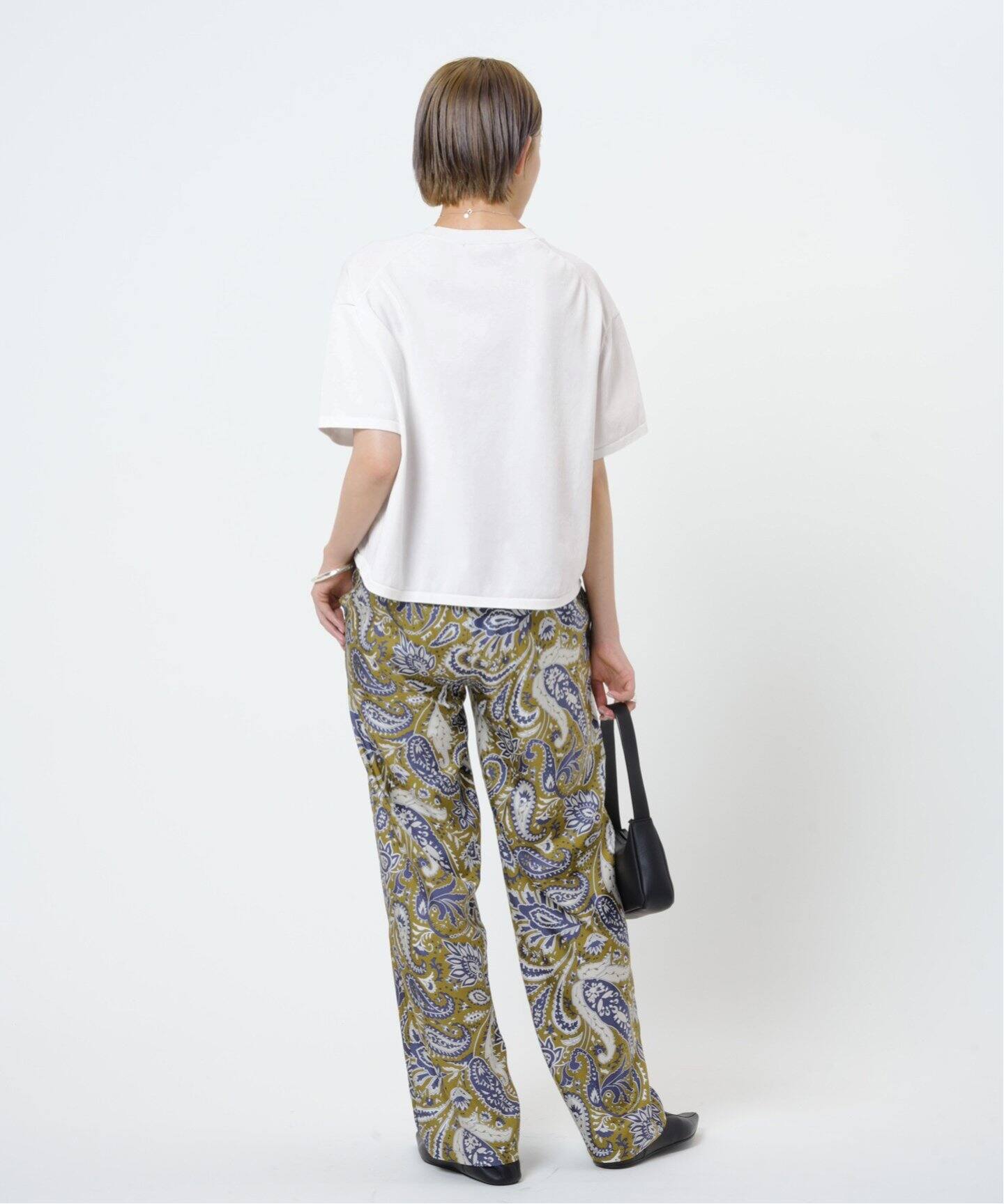 BANANATIME / バナナタイム】EASY PANT JUMBO PAISLEY KHAKI（その他 