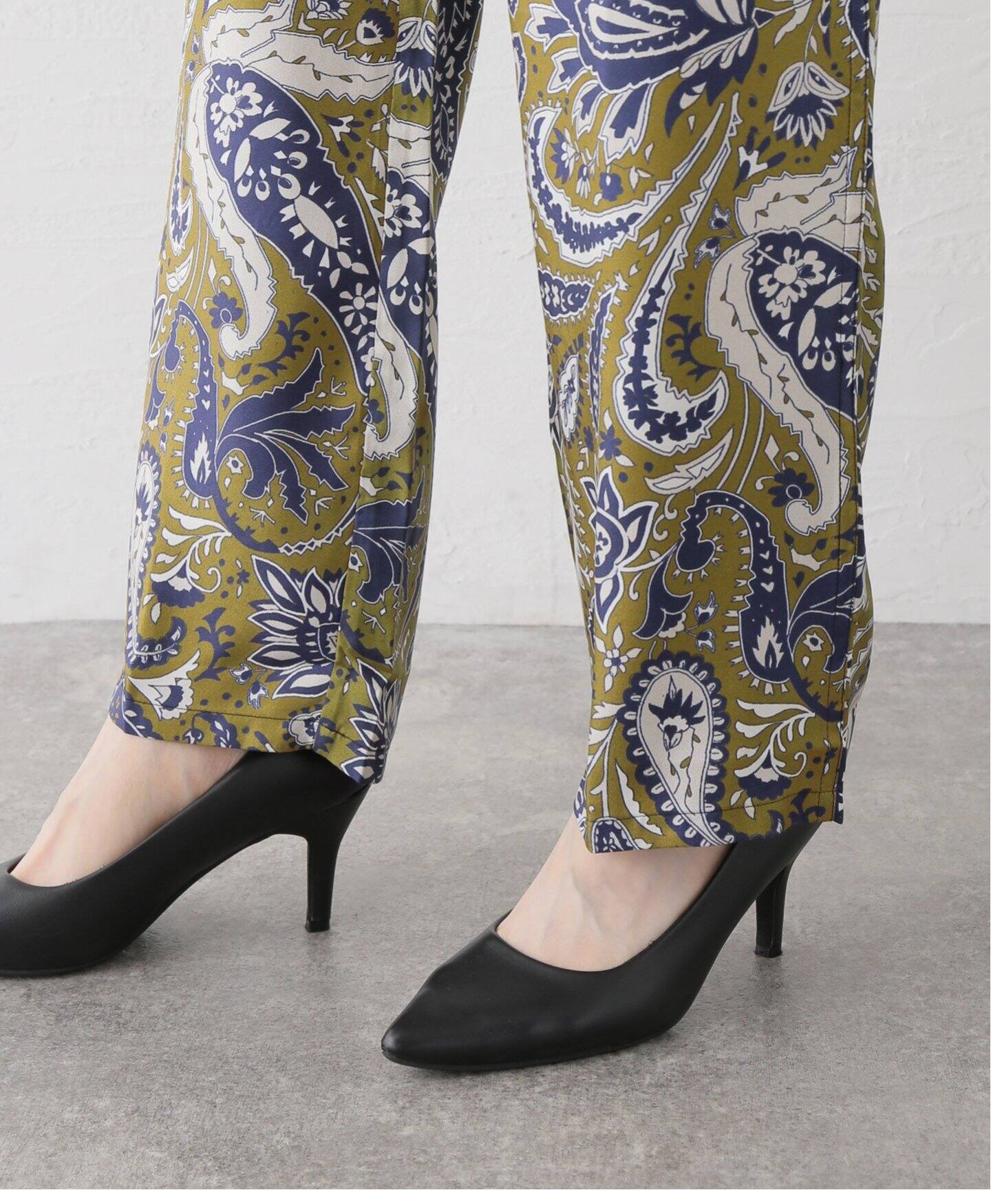 BANANATIME / バナナタイム】EASY PANT JUMBO PAISLEY KHAKI（その他 